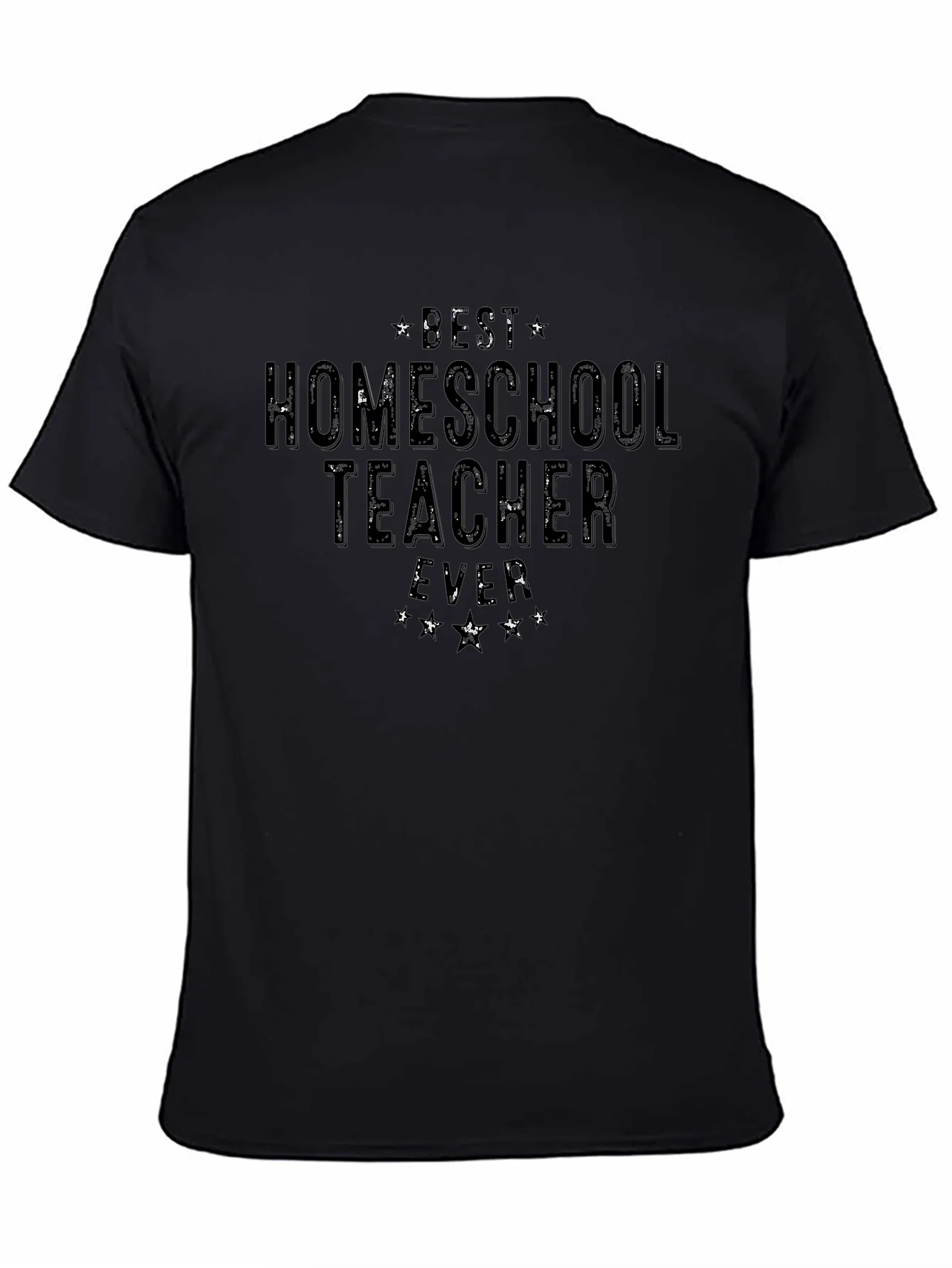 Best Homeschool Teacher Ever Black T-Shirt
