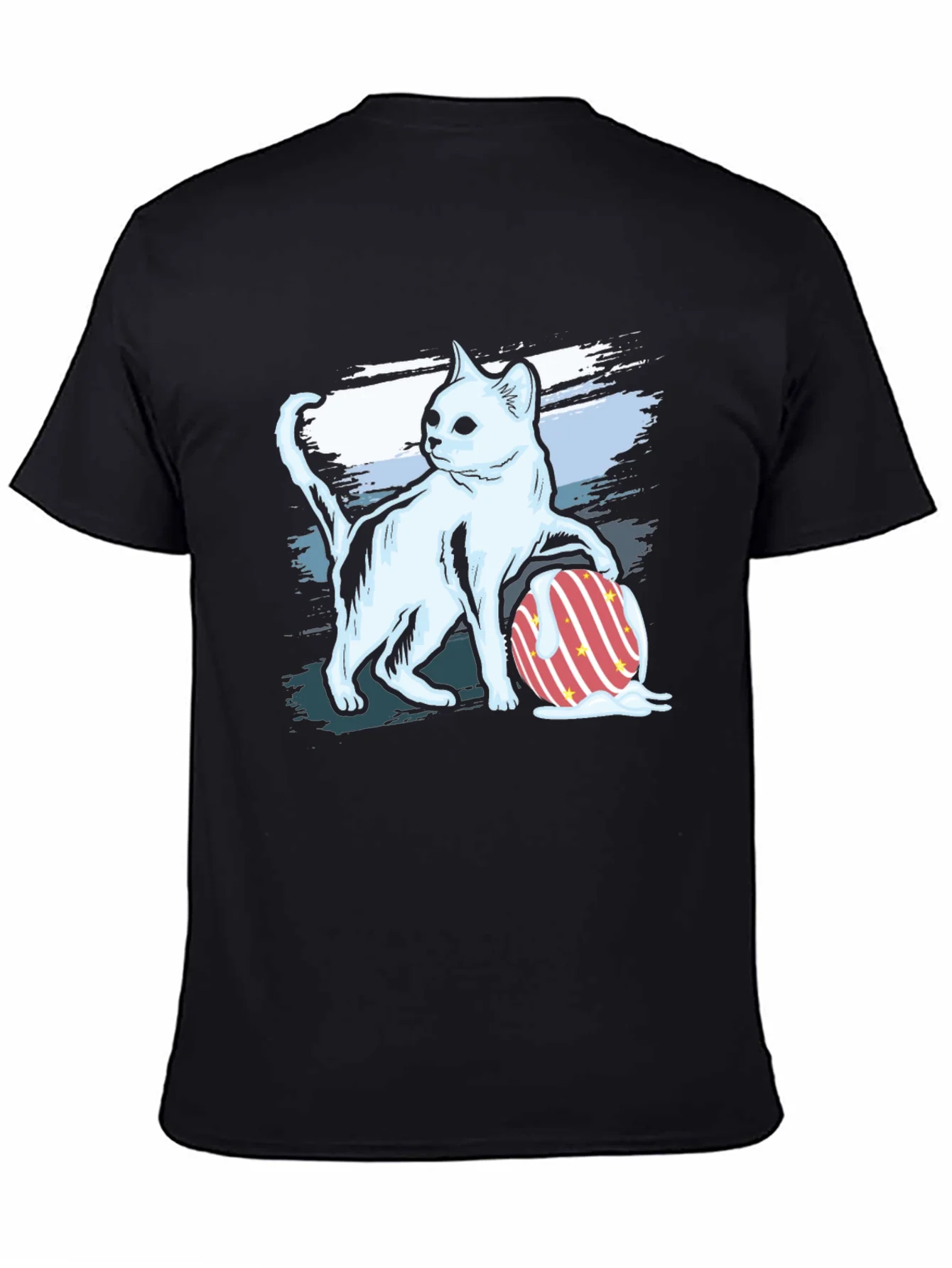 Melting Easter Egg Cat T-Shirt