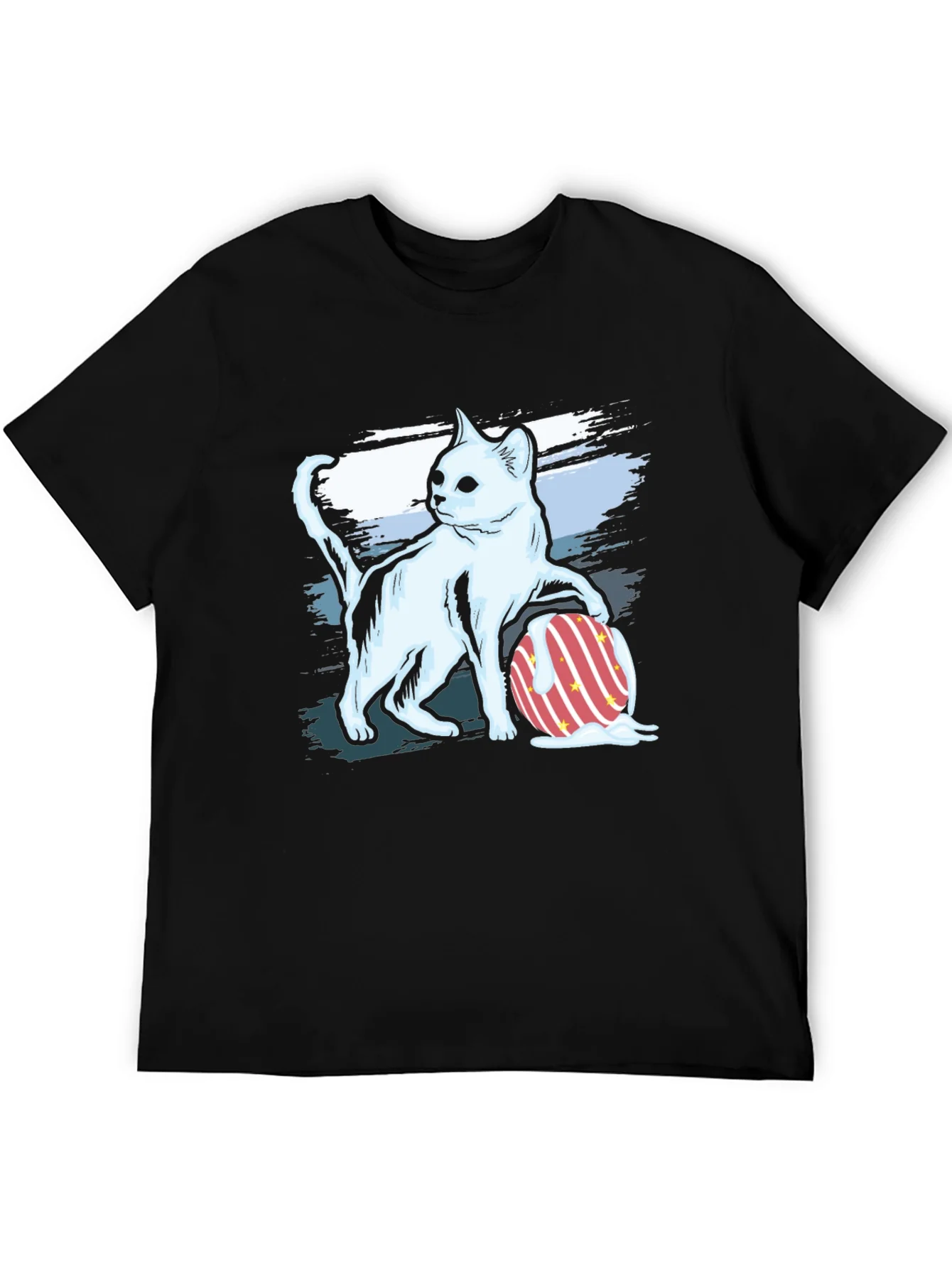 Melting Easter Egg Cat T-Shirt