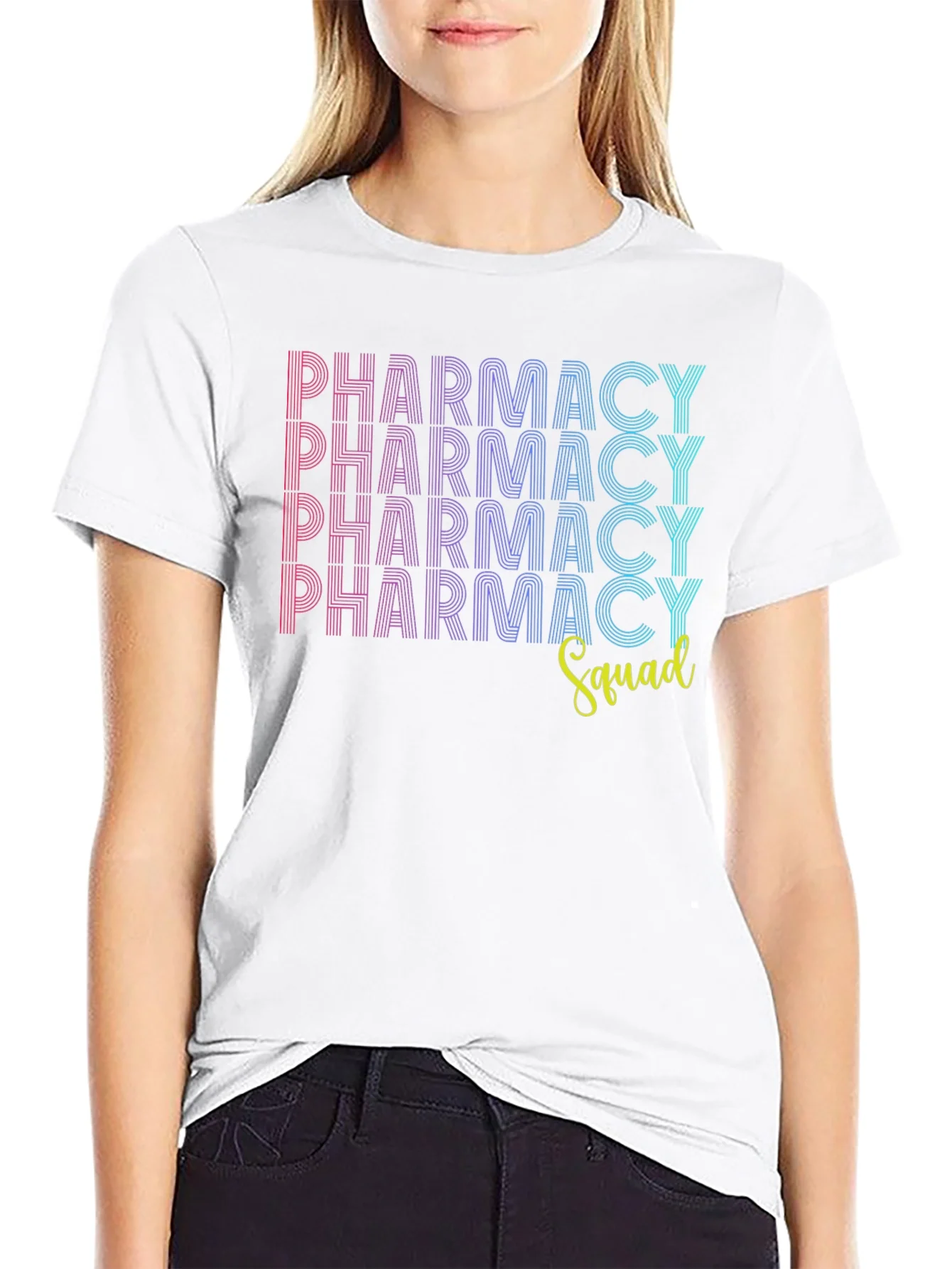 Pharmacy Squad Graphic Tee - Trendy & Comfortable
