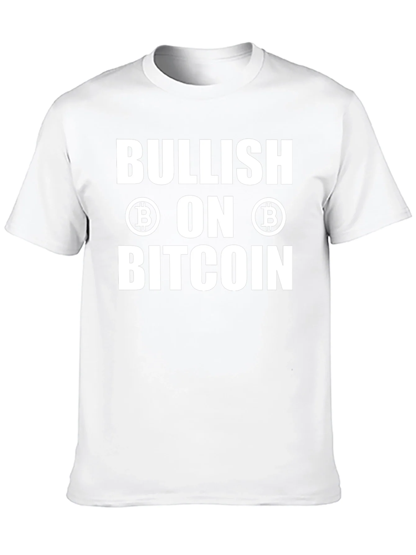 Bullish on Bitcoin Black T-Shirt