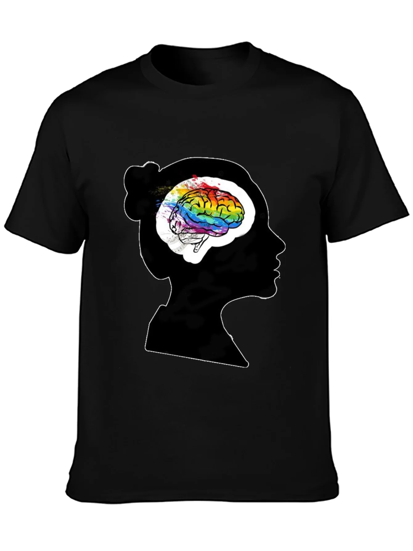Brain Art T-Shirt - Artistic Mind Tee