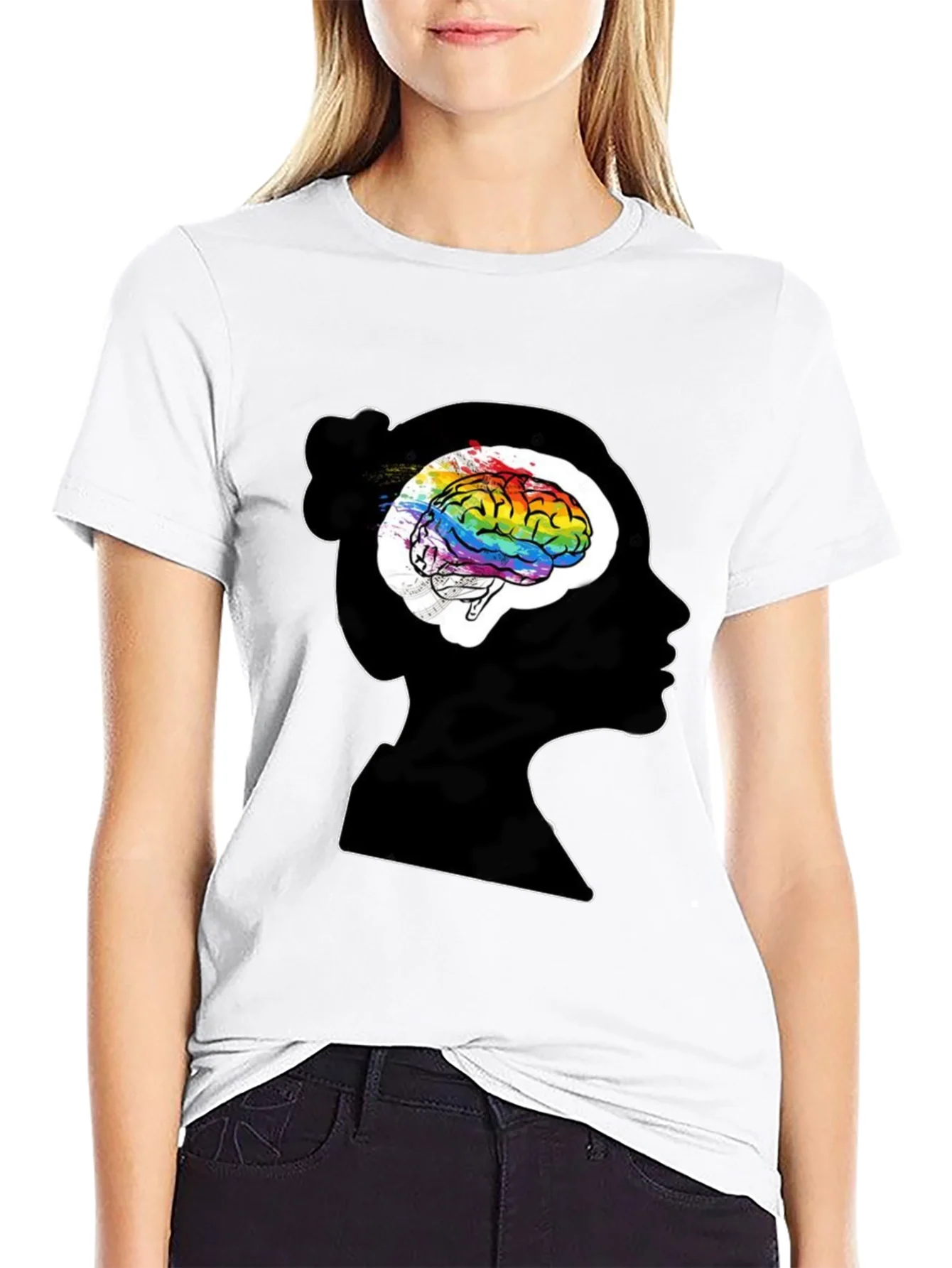 Brain Art T-Shirt - Artistic Mind Tee