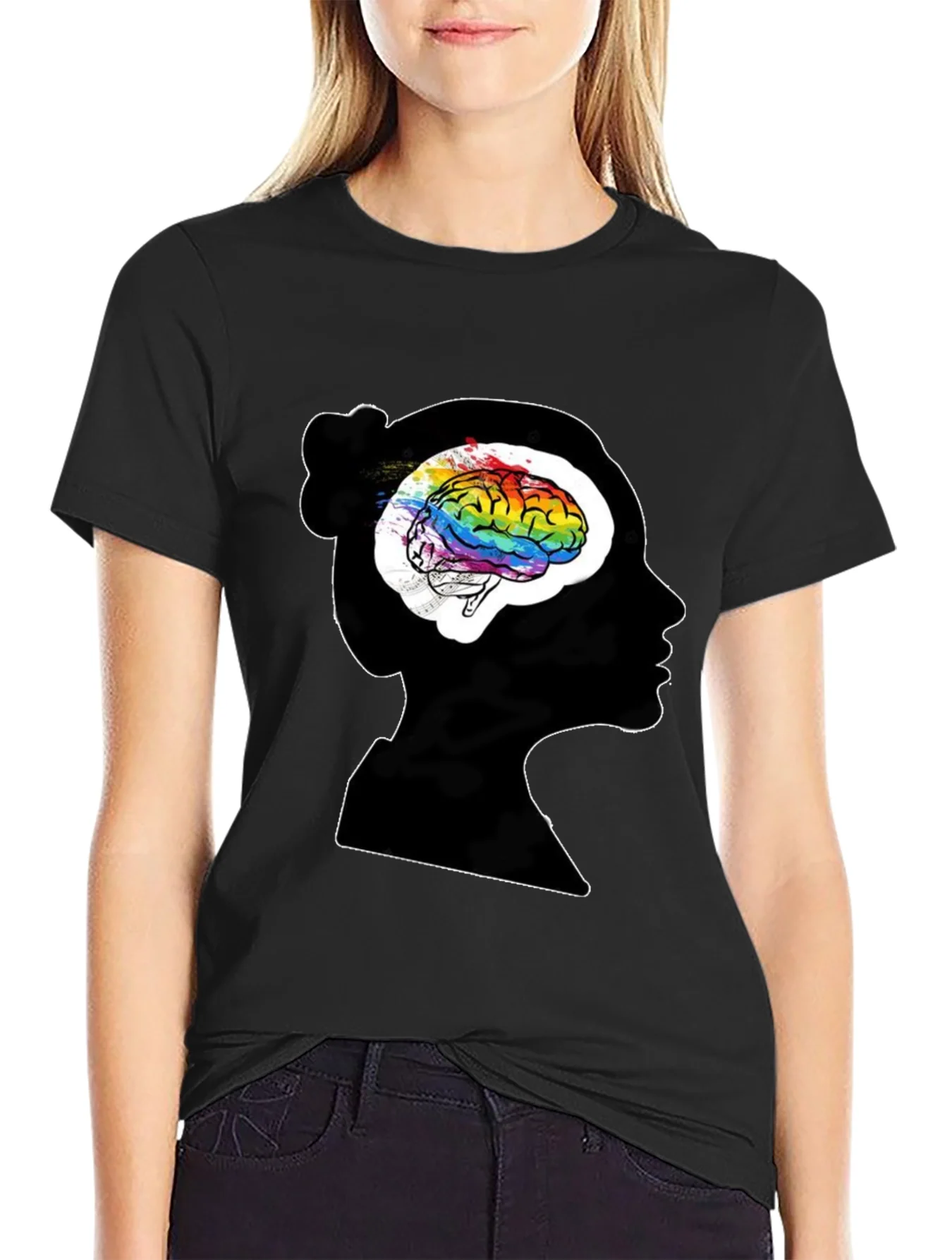 Brain Art T-Shirt - Artistic Mind Tee