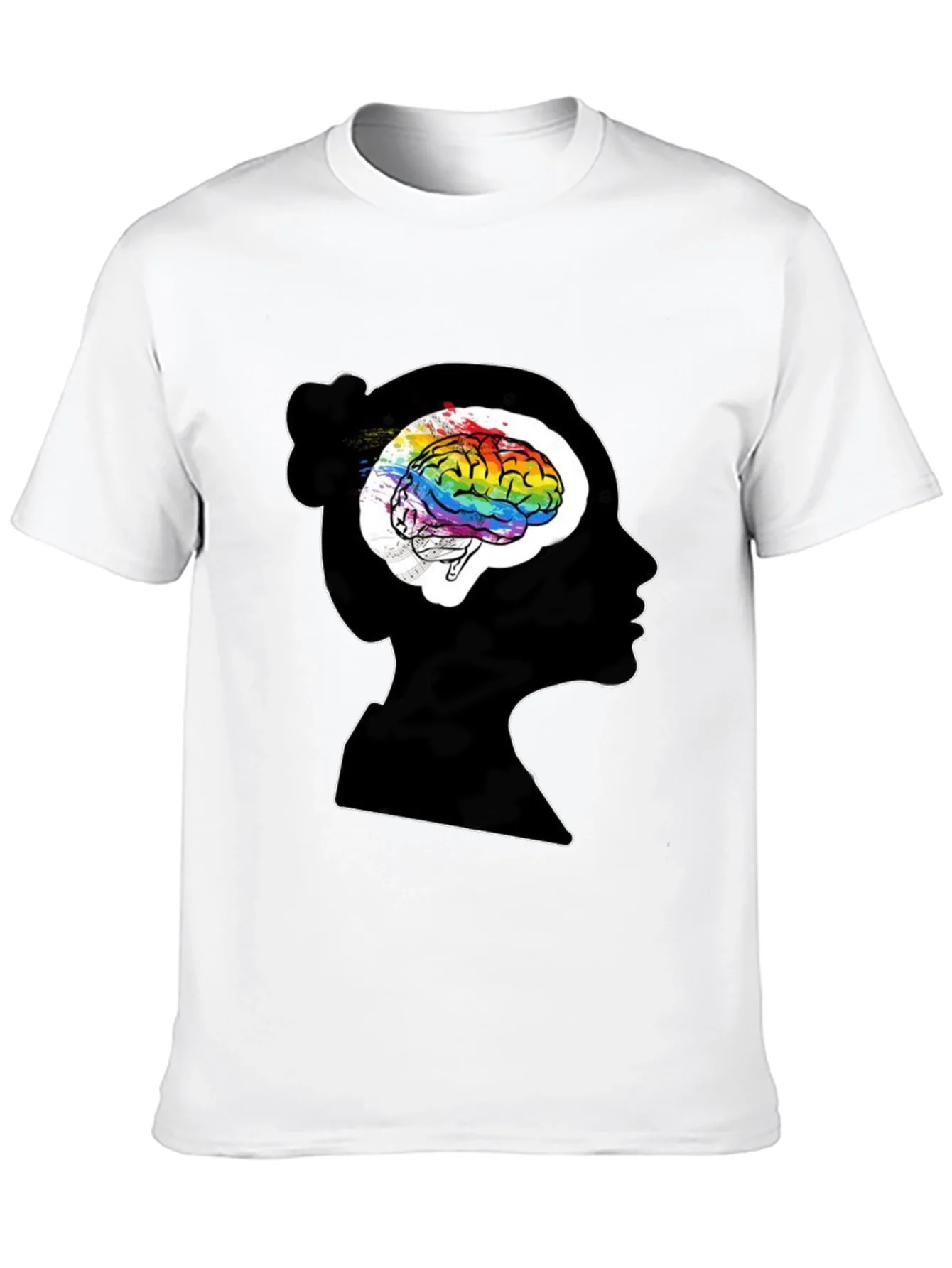 Brain Art T-Shirt - Artistic Mind Tee