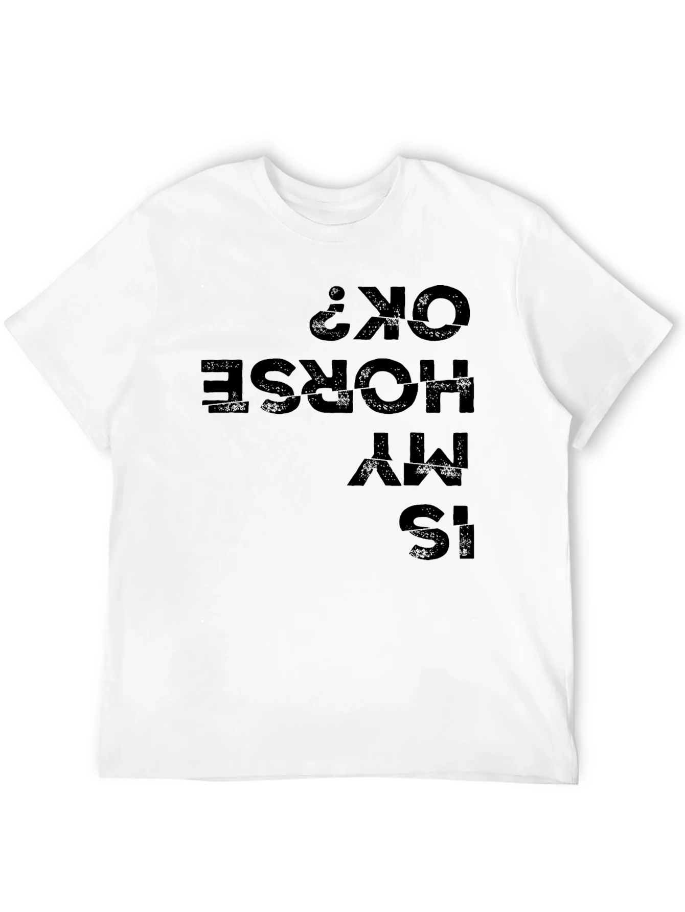 Is My Horse OK? Funny Graphic Tee