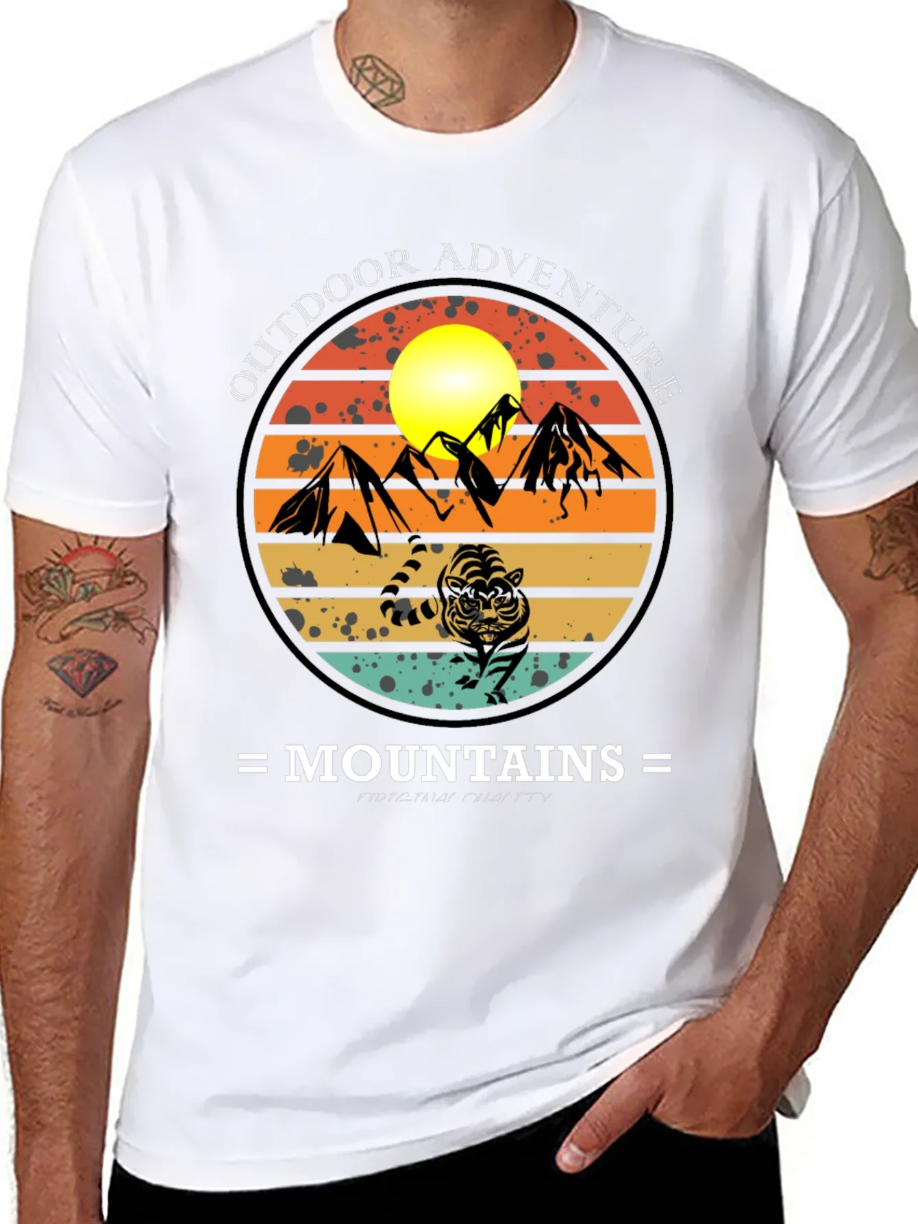Outdoor Adventure Mountains Graphic Tee