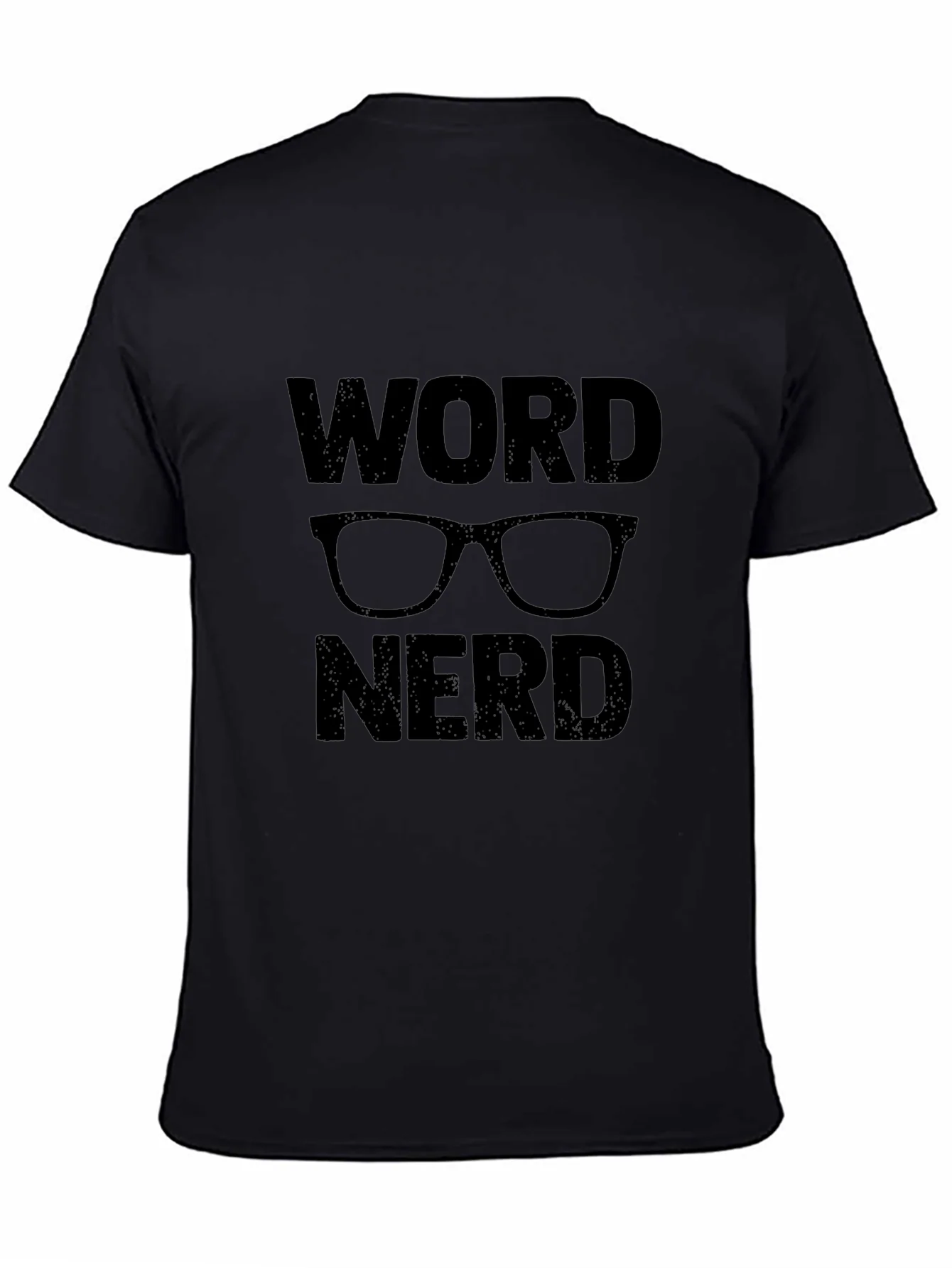 Word Nerd Graphic T-Shirt - Black