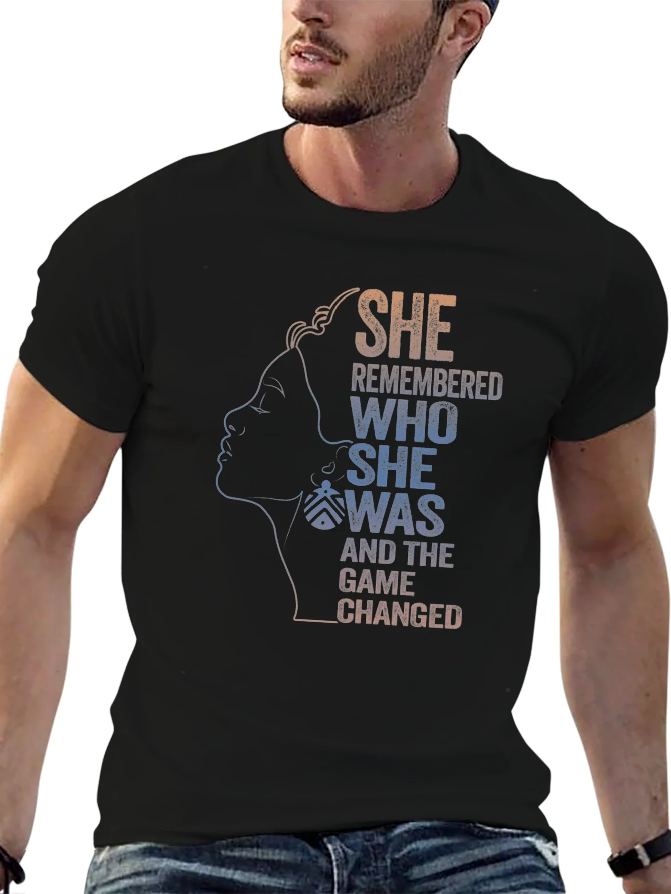 She Remembered Who She Was T-Shirt
