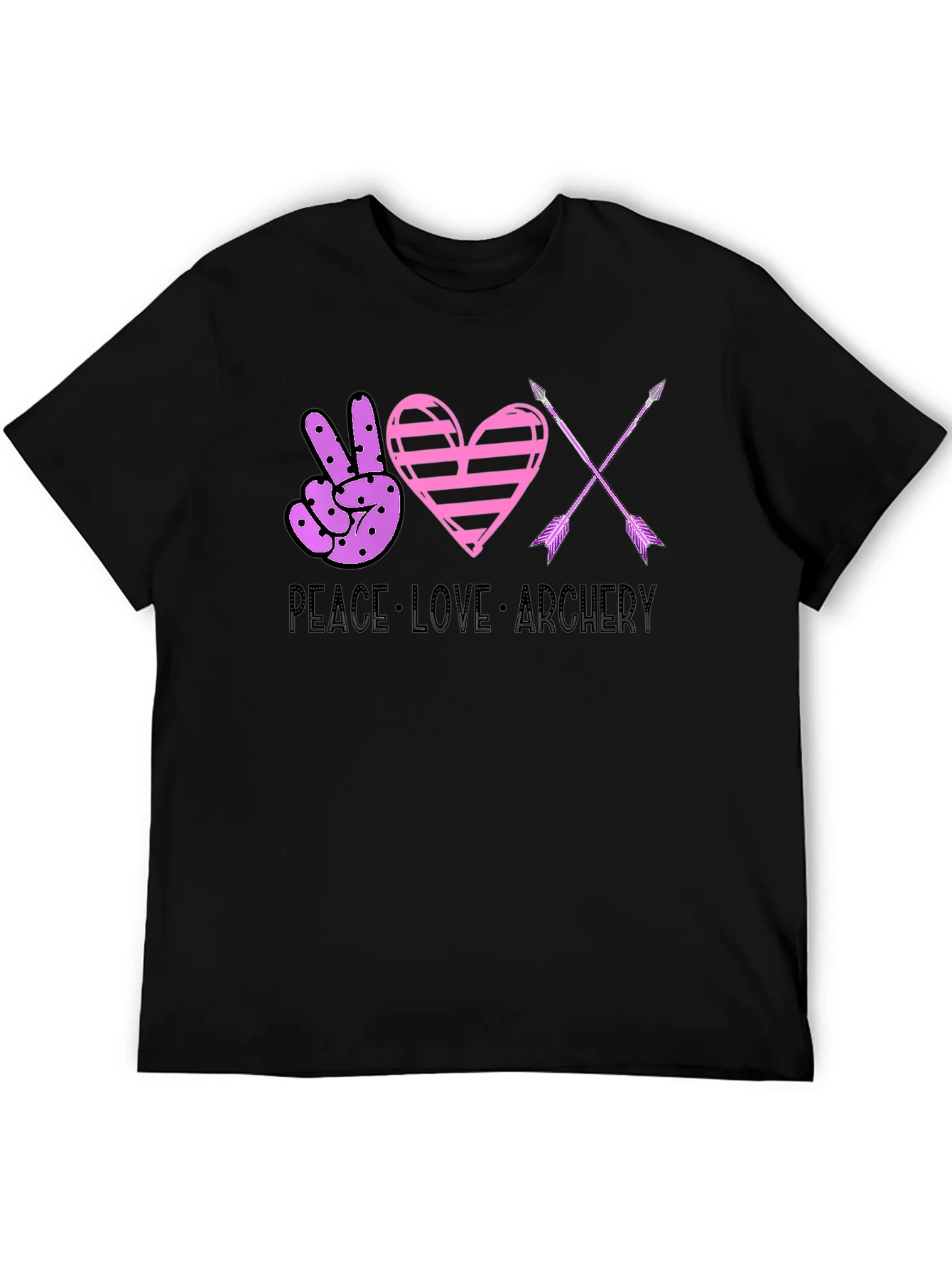 Peace Love Archery Graphic Tee