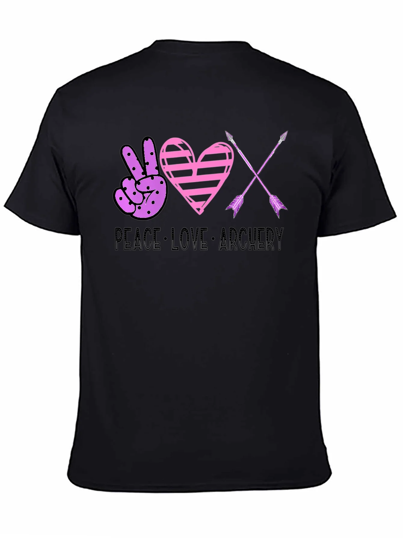 Peace Love Archery Graphic Tee