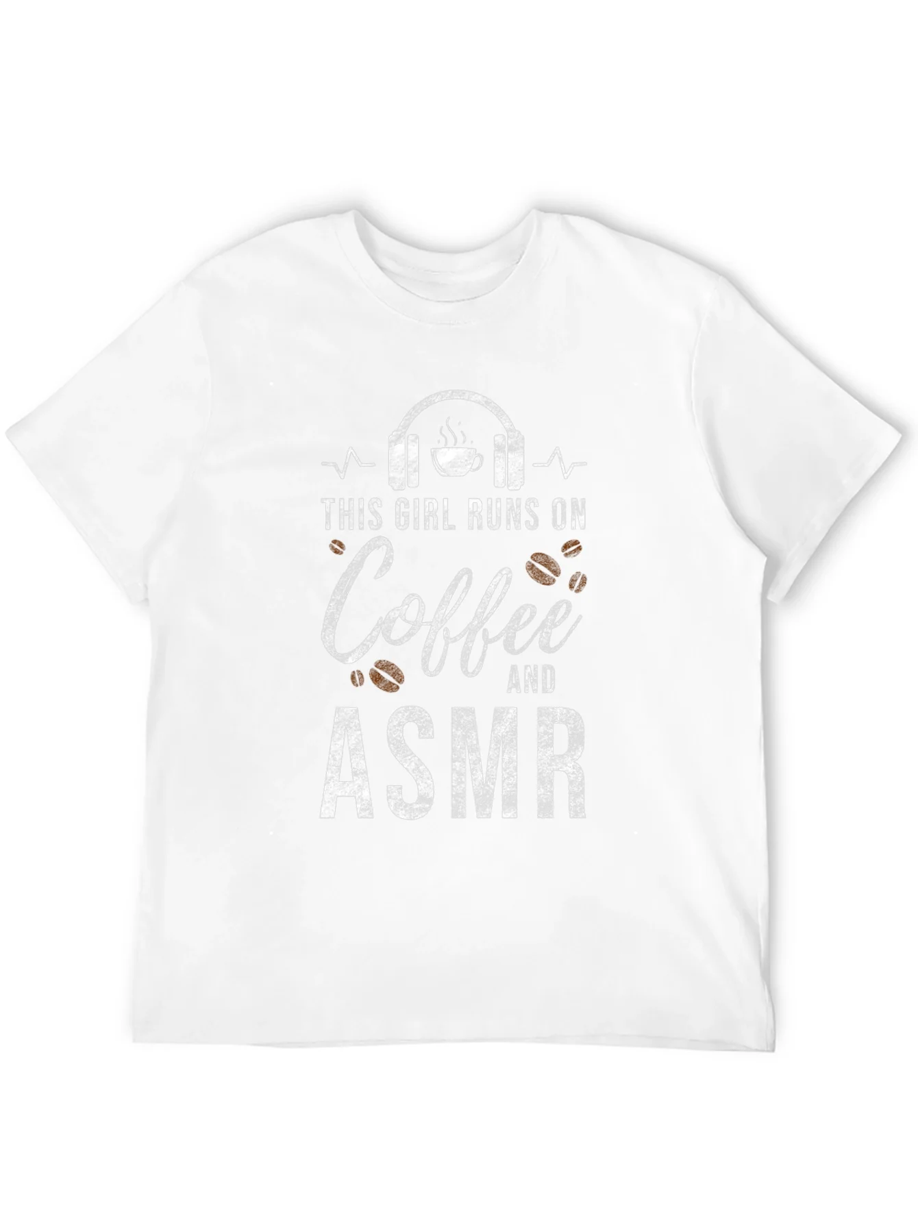 Coffee & ASMR T-Shirt: Runs On Tee