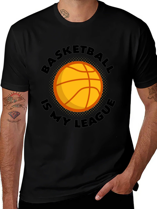 Basketball Is My League Graphic T-Shirt