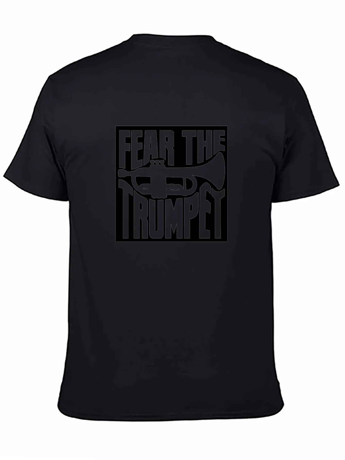 Fear the Trumpet Black Graphic Tee