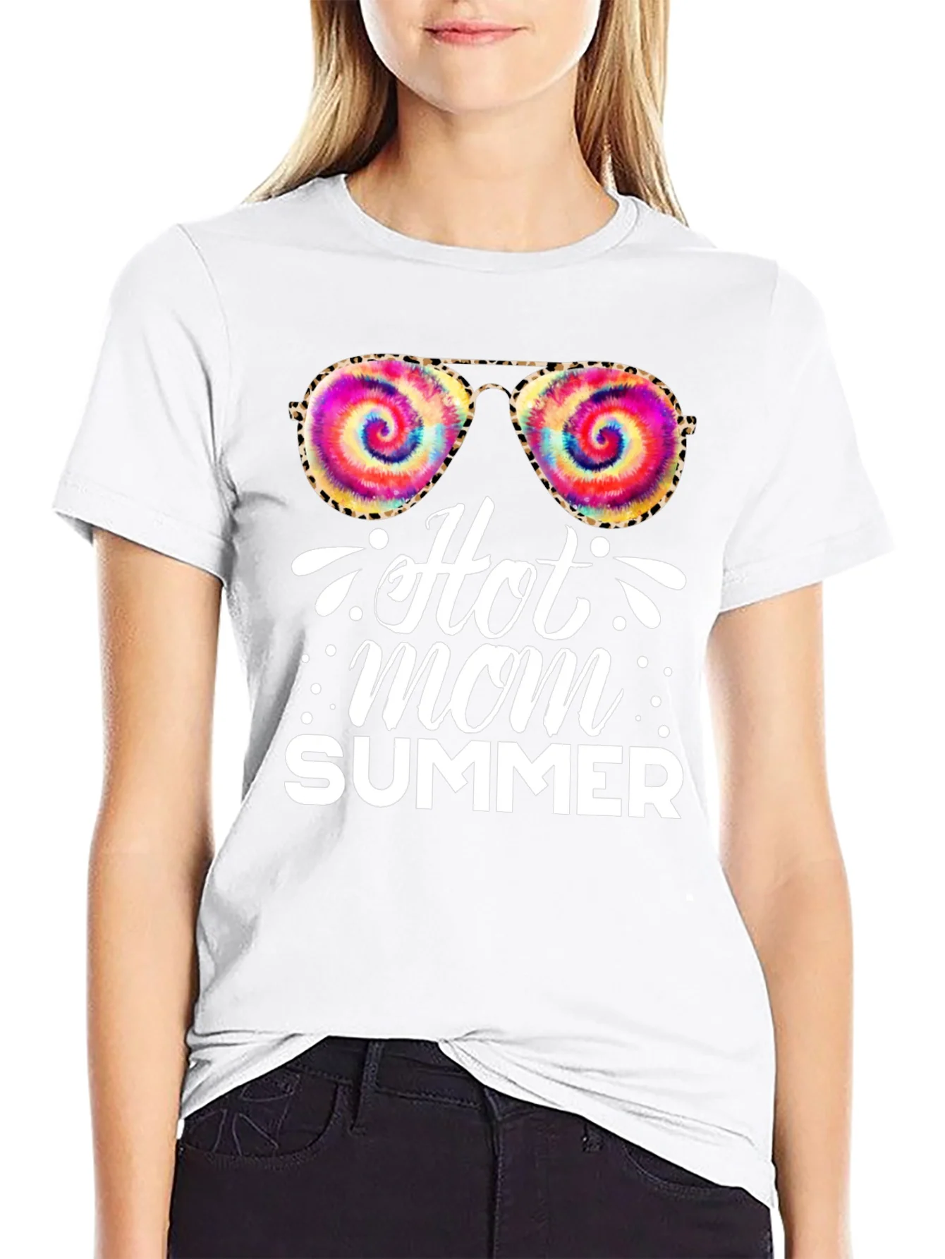 Hot Mom Summer Graphic T-Shirt