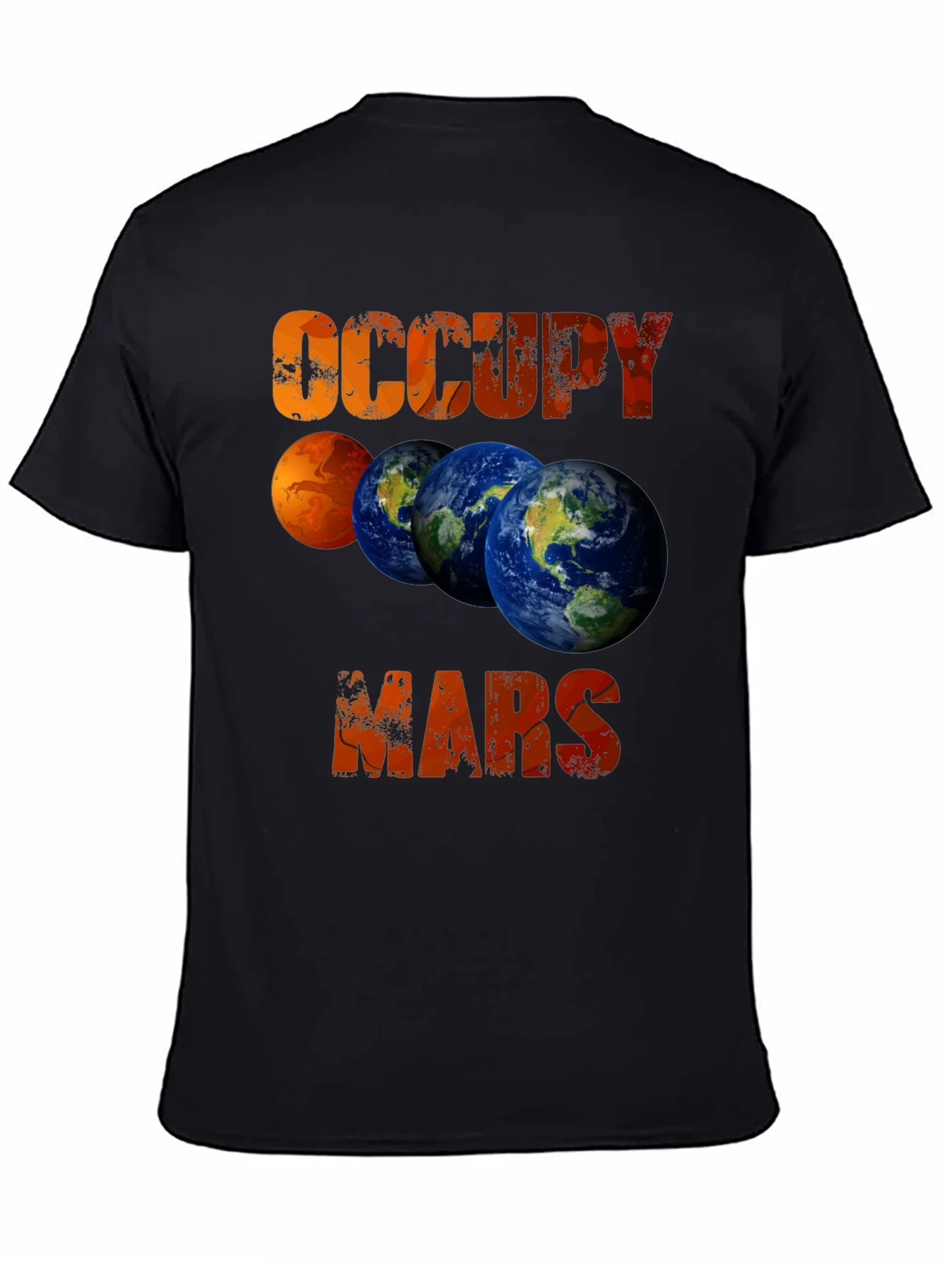 Occupy Mars T-Shirt - Planets & Space Design