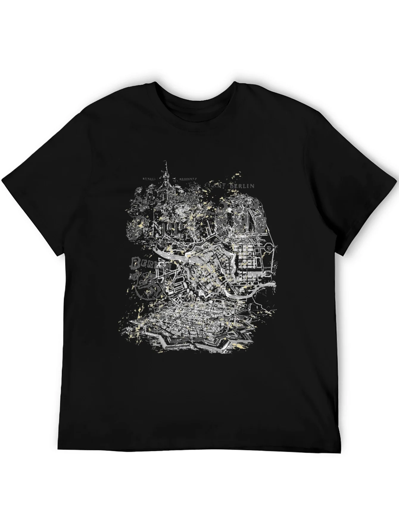 Berlin Map T-Shirt - Urban Graphic Tee