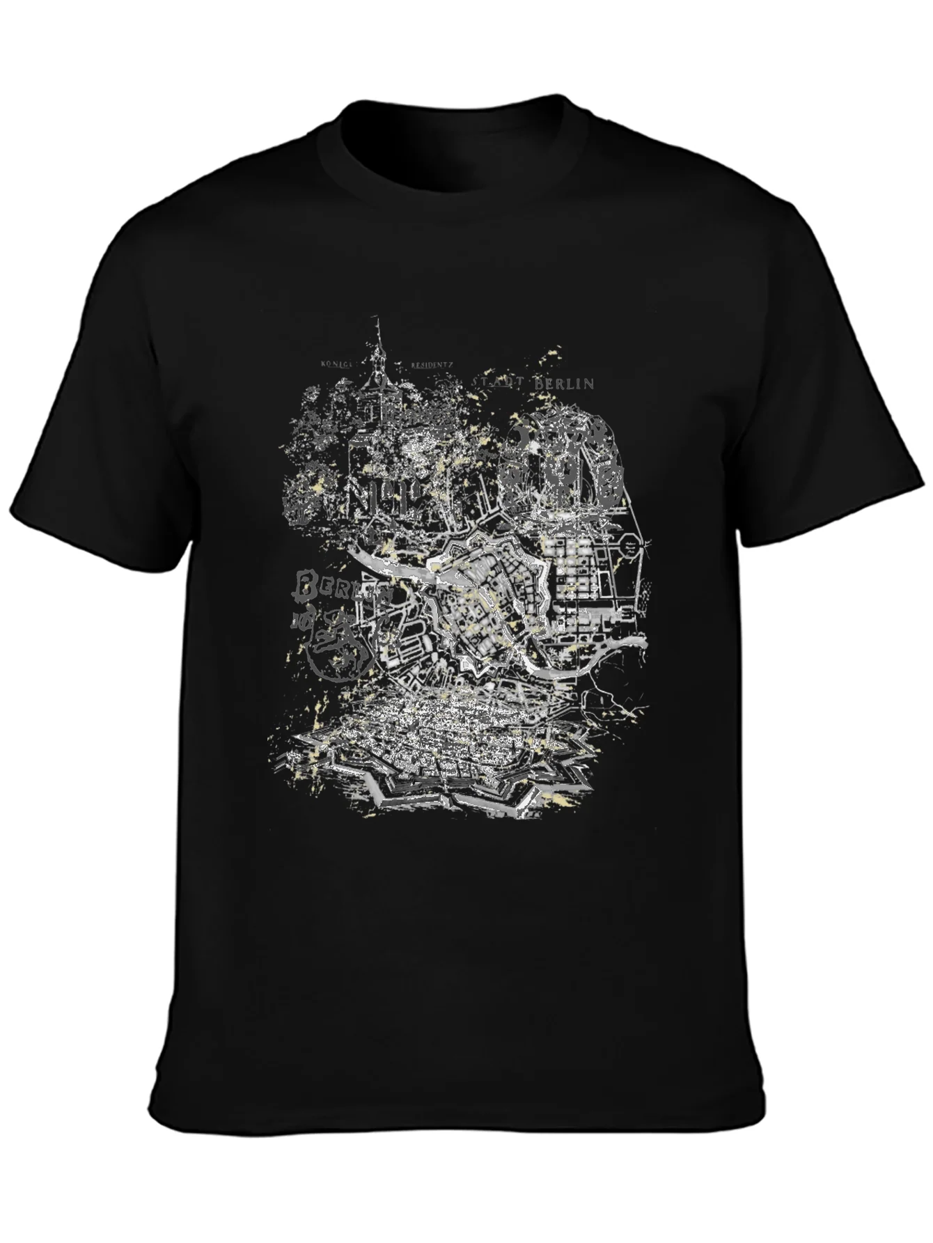 Berlin Map T-Shirt - Urban Graphic Tee