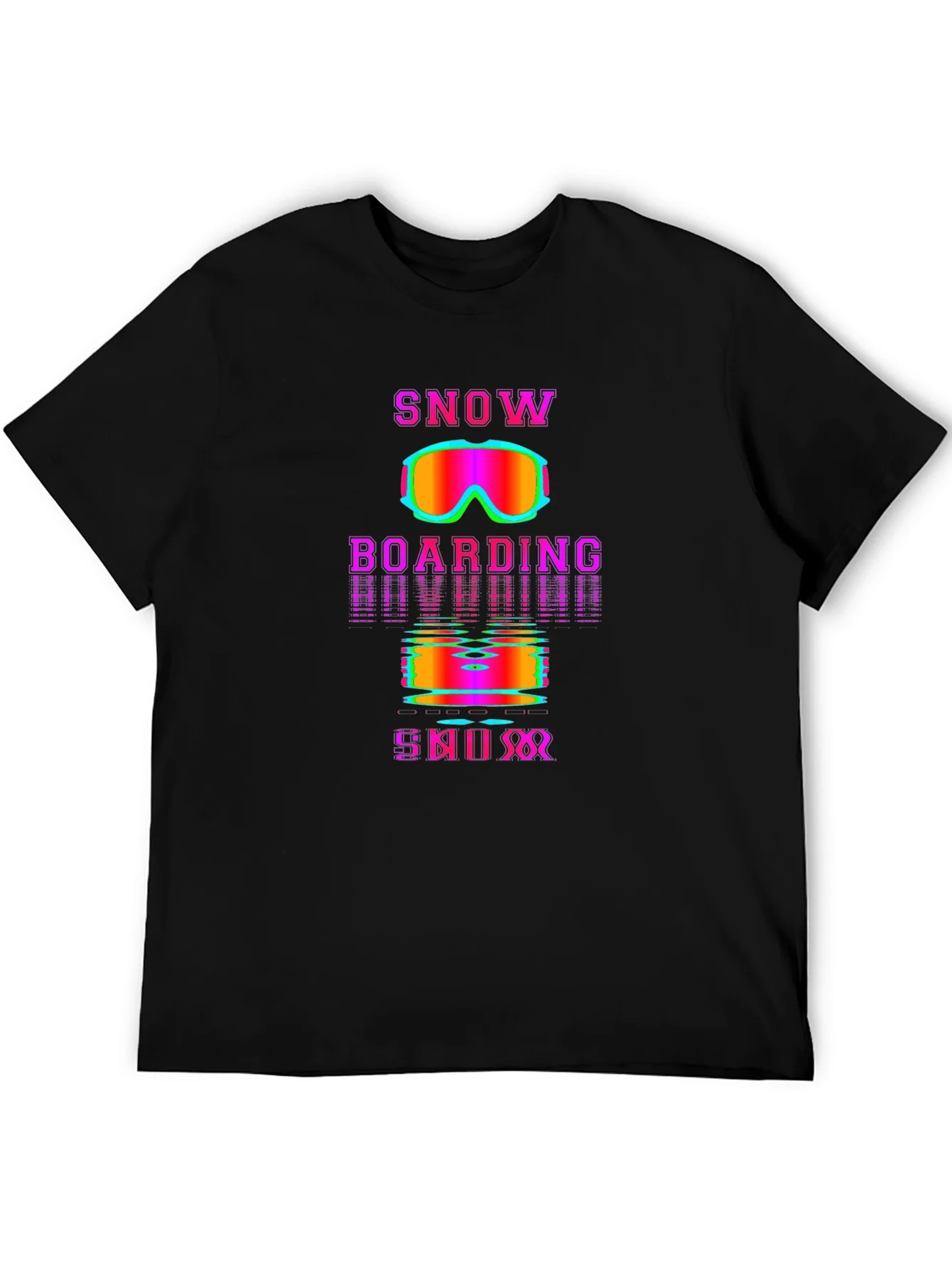 Snowboarding Skiing Retro T-Shirt