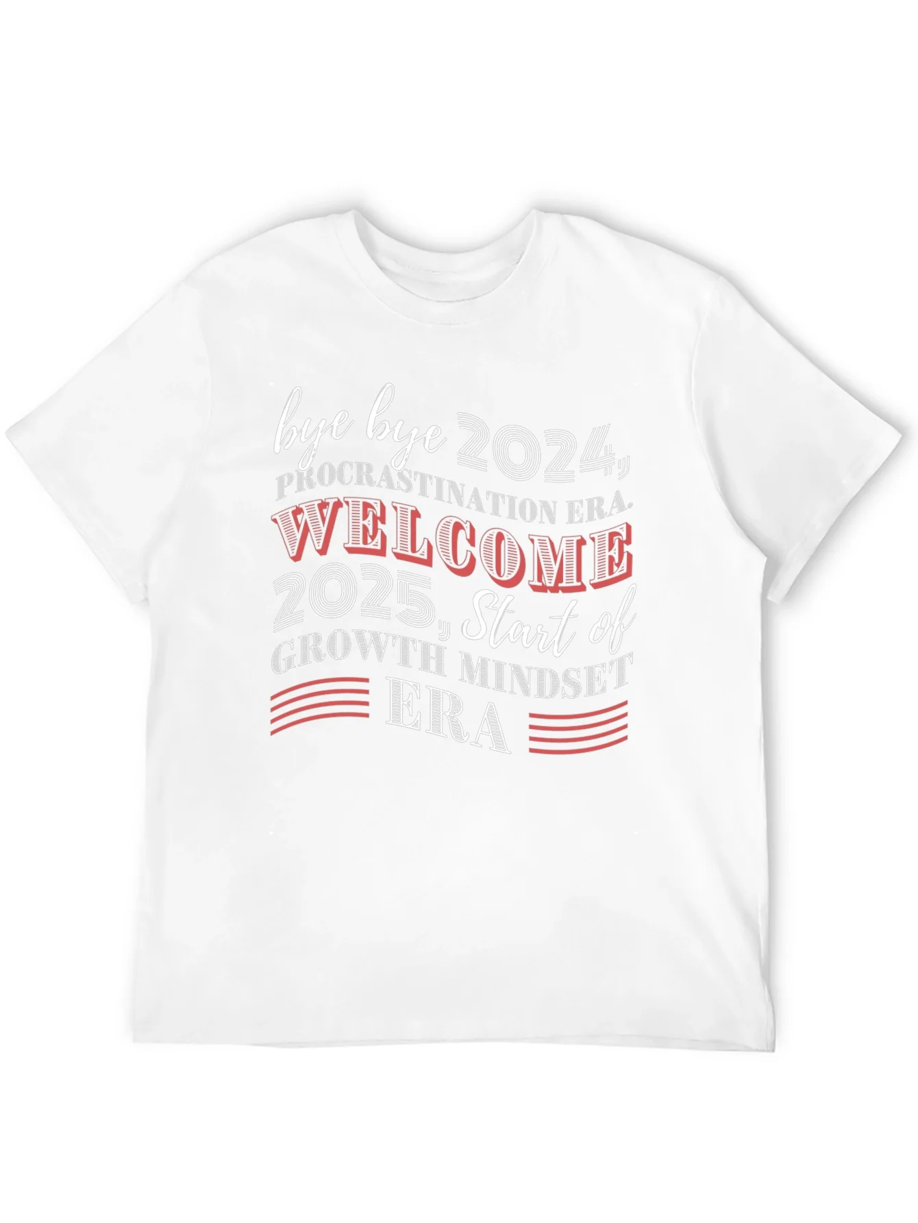 Bye Bye 2024 Welcome 2025 Graphic Tee