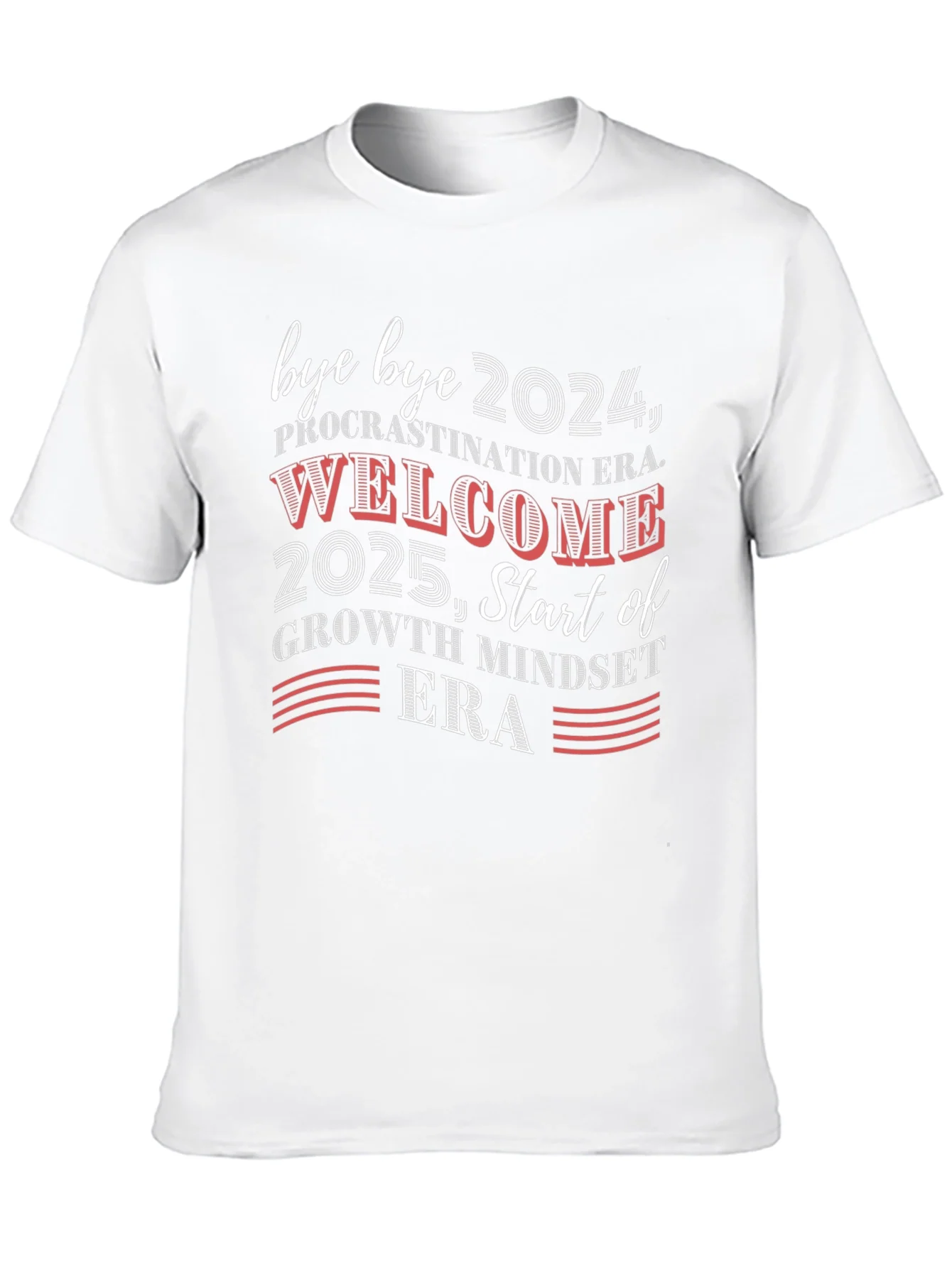 Bye Bye 2024 Welcome 2025 Graphic Tee