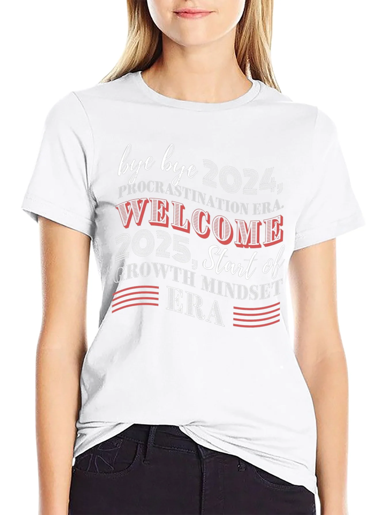 Bye Bye 2024 Welcome 2025 Graphic Tee
