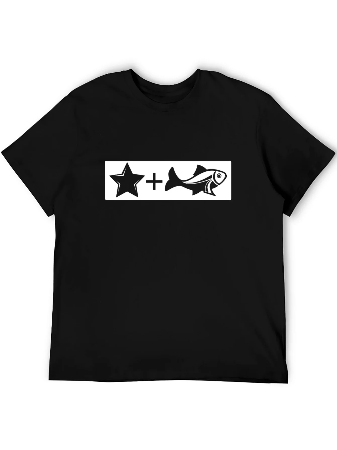 Starfish Graphic Tee - Black Casual Shirt