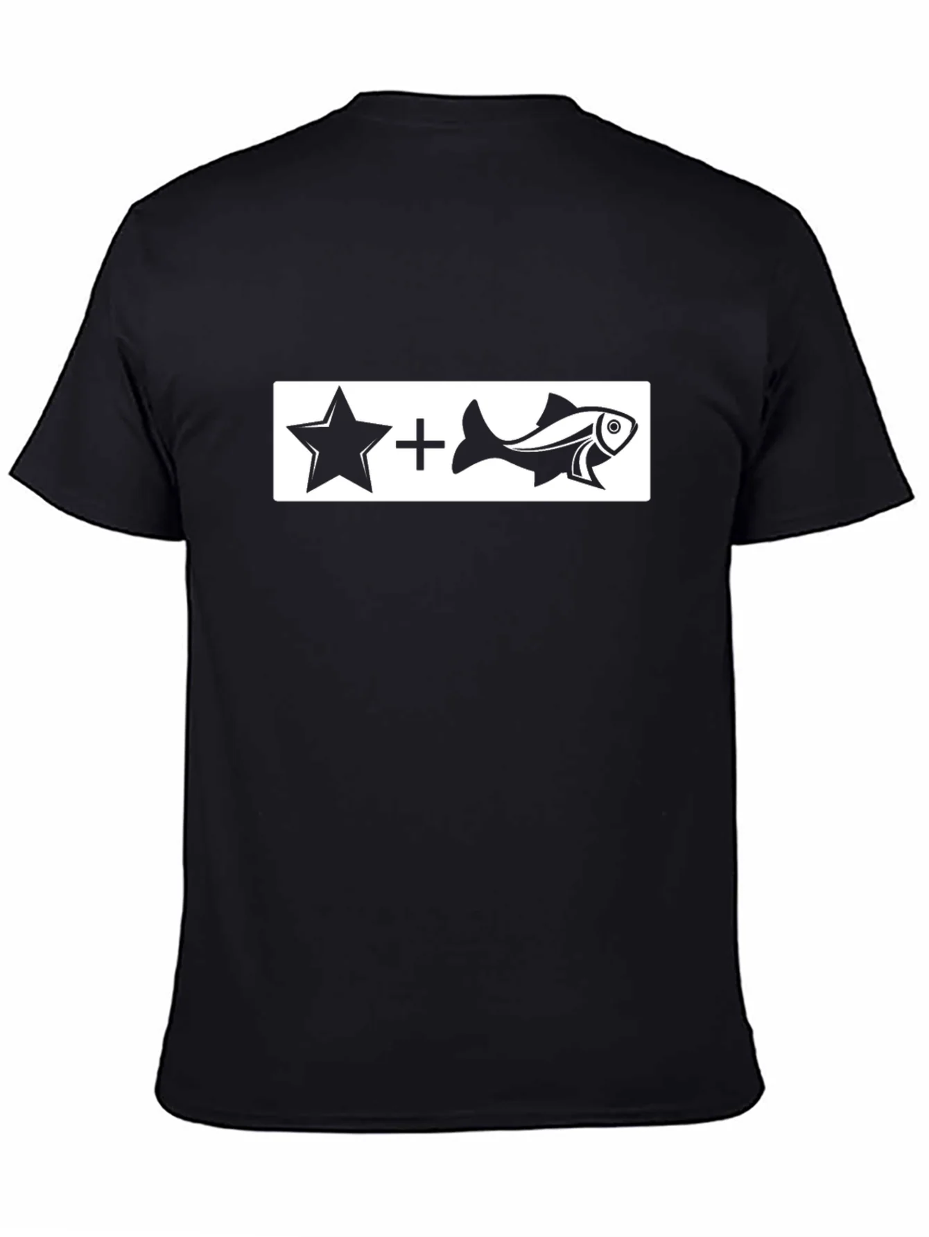 Starfish Graphic Tee - Black Casual Shirt