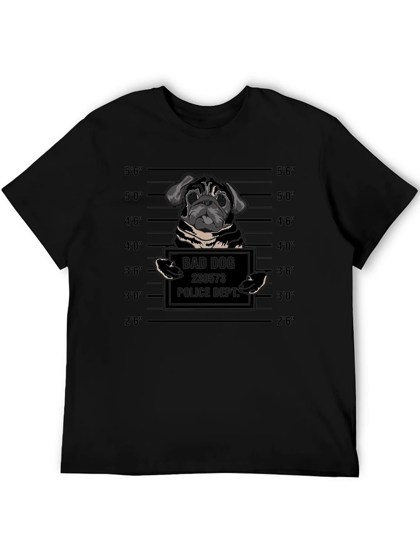 Bad Dog Mugshot Graphic Tee