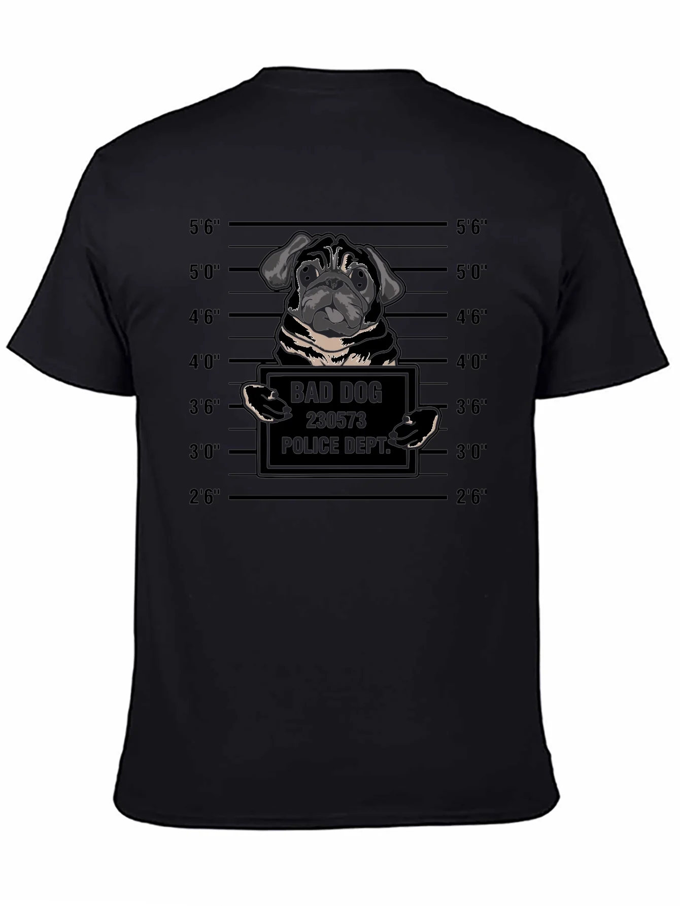 Bad Dog Mugshot Graphic Tee