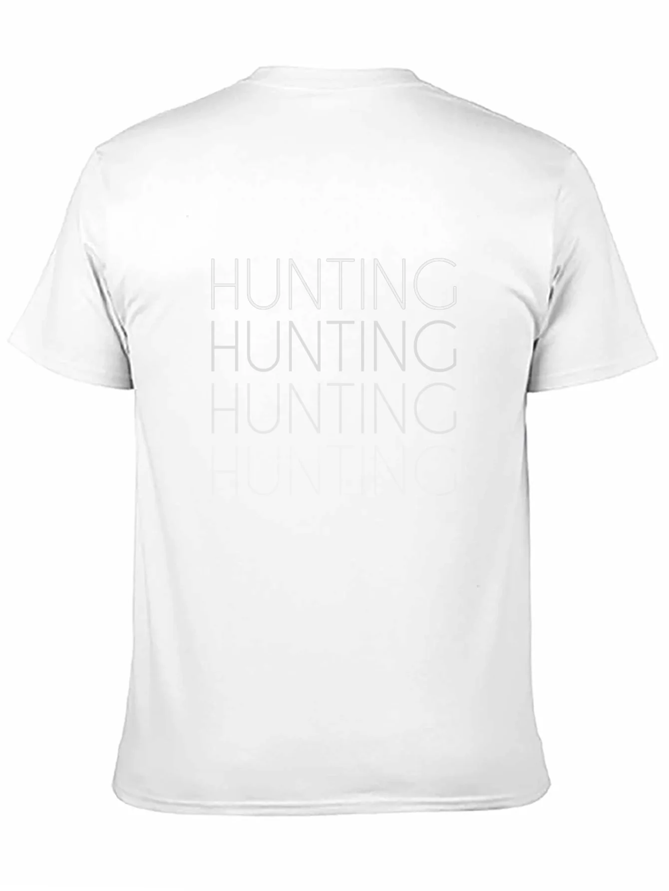 Hunting Graphic Tee - Black Casual T-Shirt