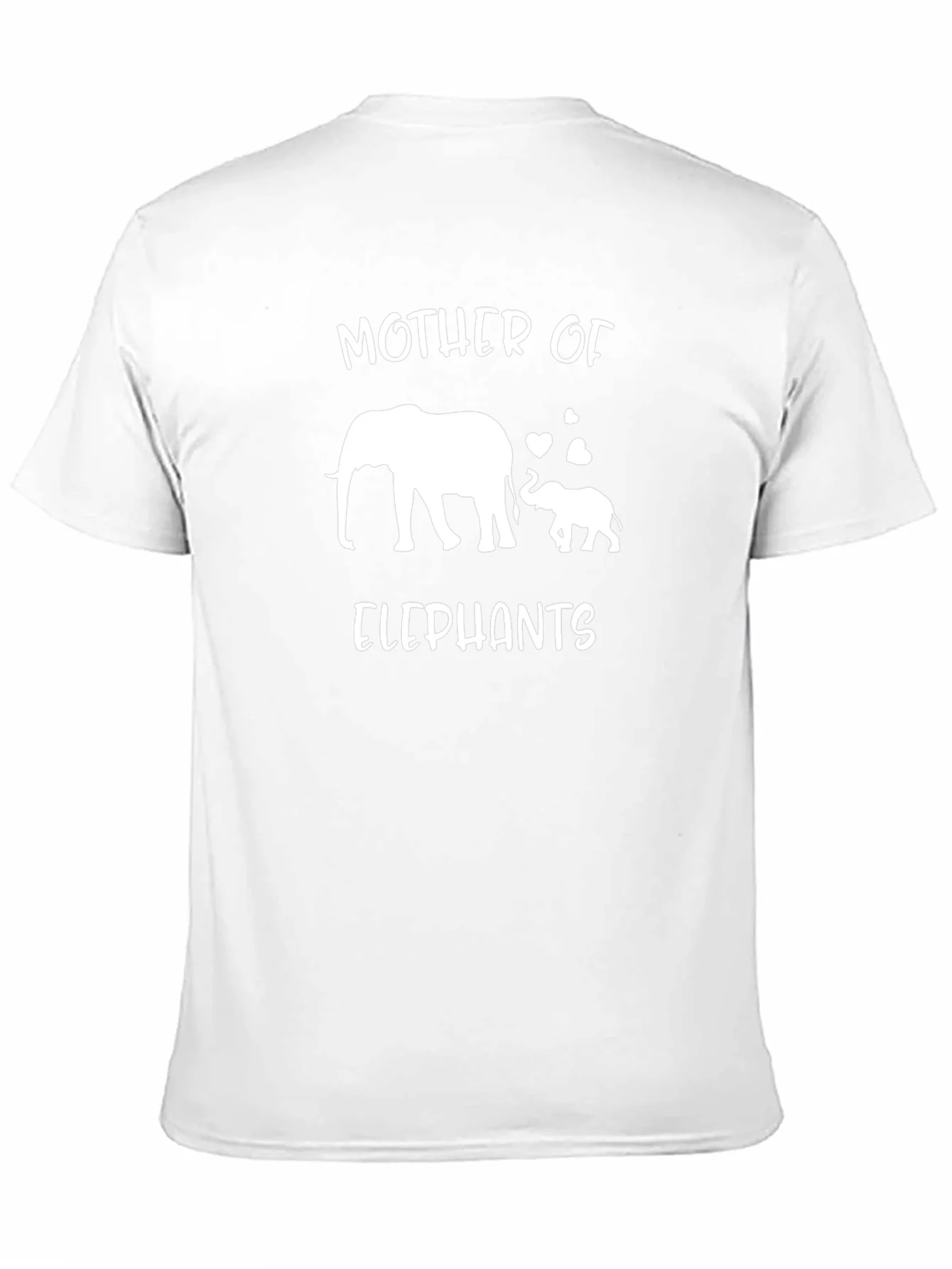 Mother of Elephants Black T-Shirt
