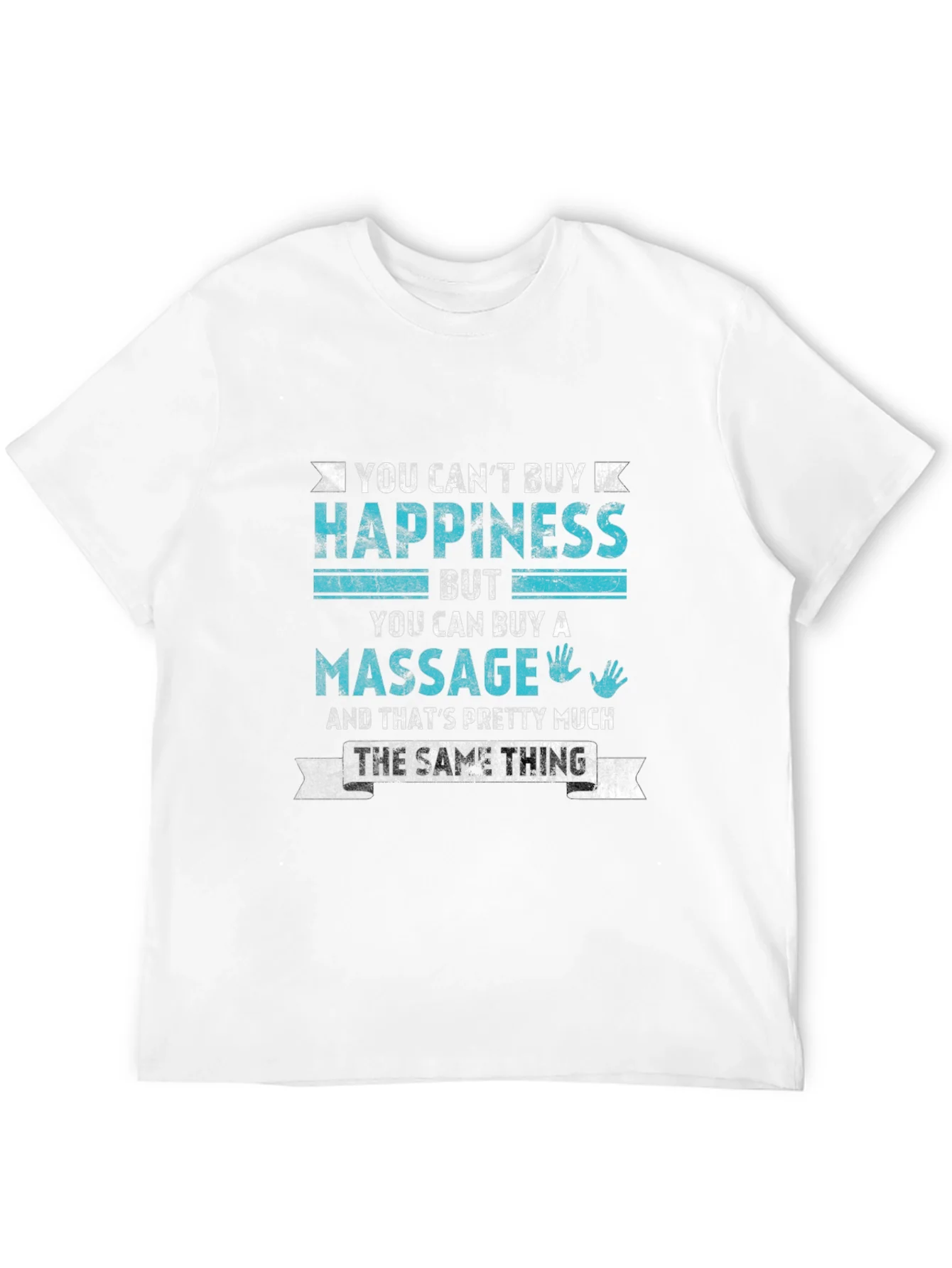 Massage Lover T-Shirt - Happiness is a Massage
