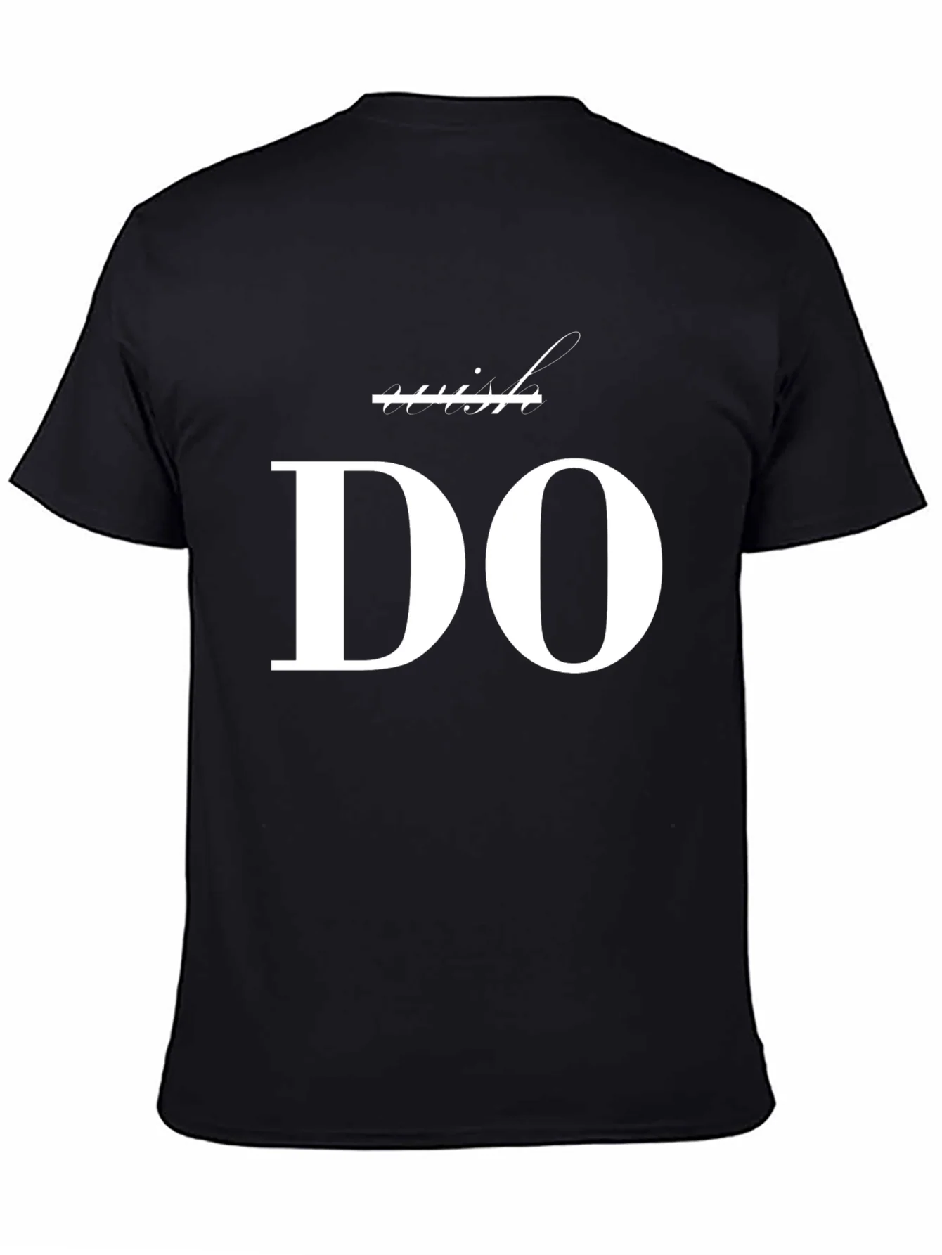 Stylish Black T-Shirt with DO Graphic