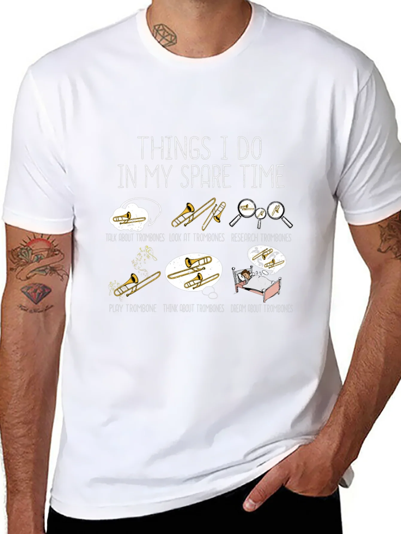 Trombone Spare Time T-Shirt
