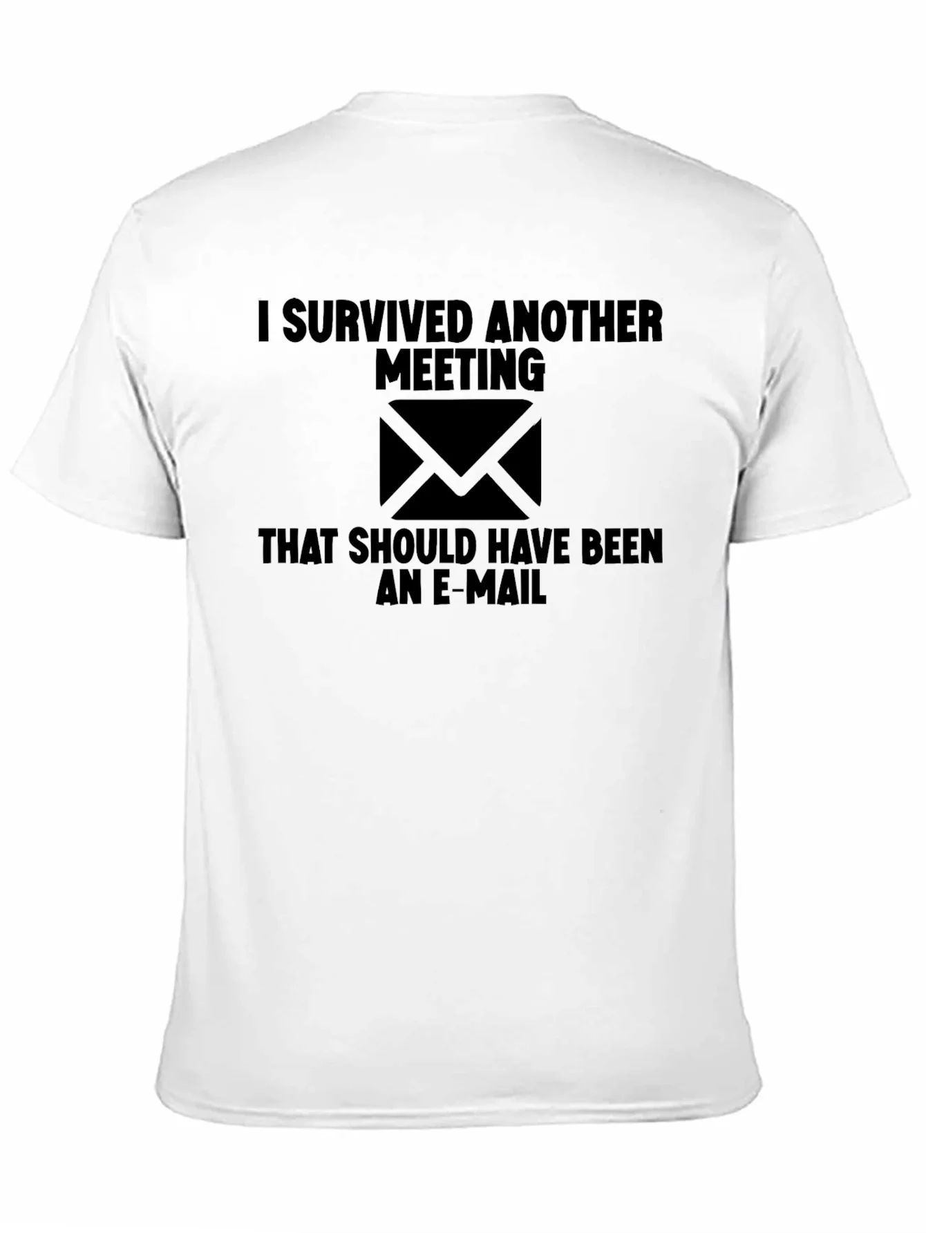 Funny I Survived Another Meeting Graphic Tee