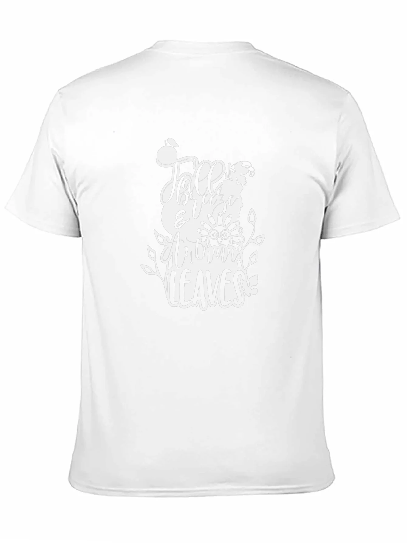 Fall Breeze Autumn Leaves Graphic Tee