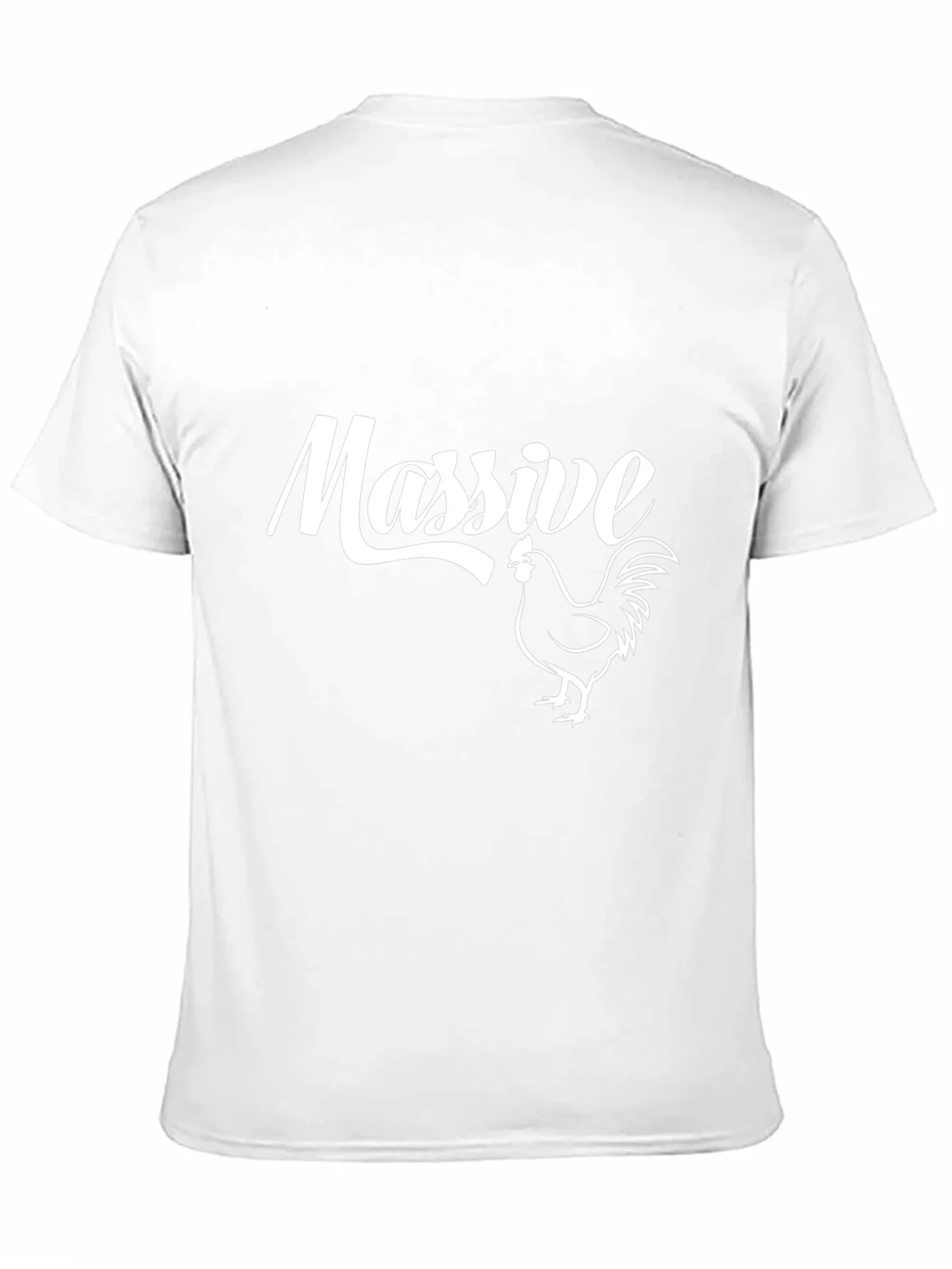 Massive Chicken Graphic T-Shirt - Casual Style
