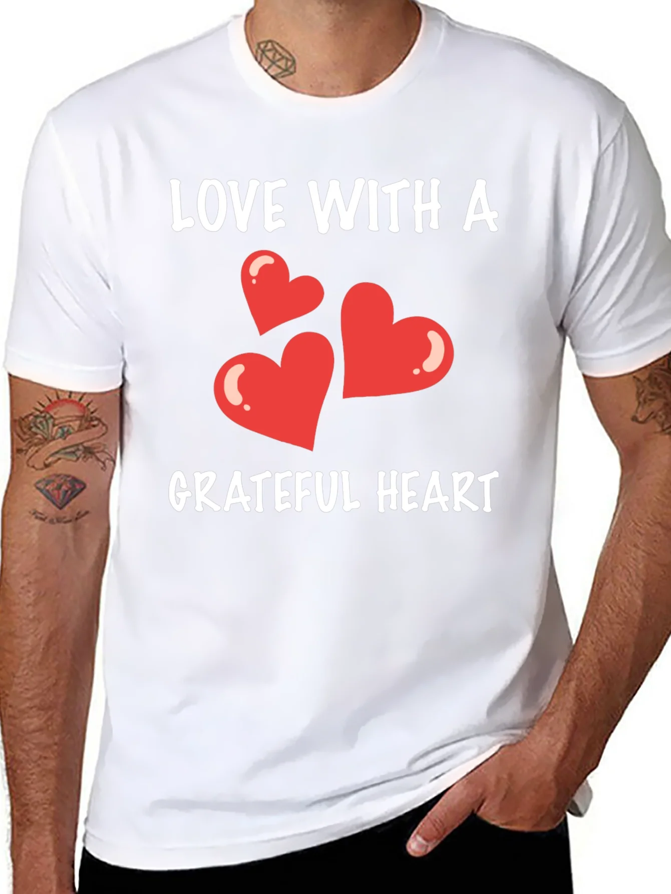 Love With A Grateful Heart T-Shirt