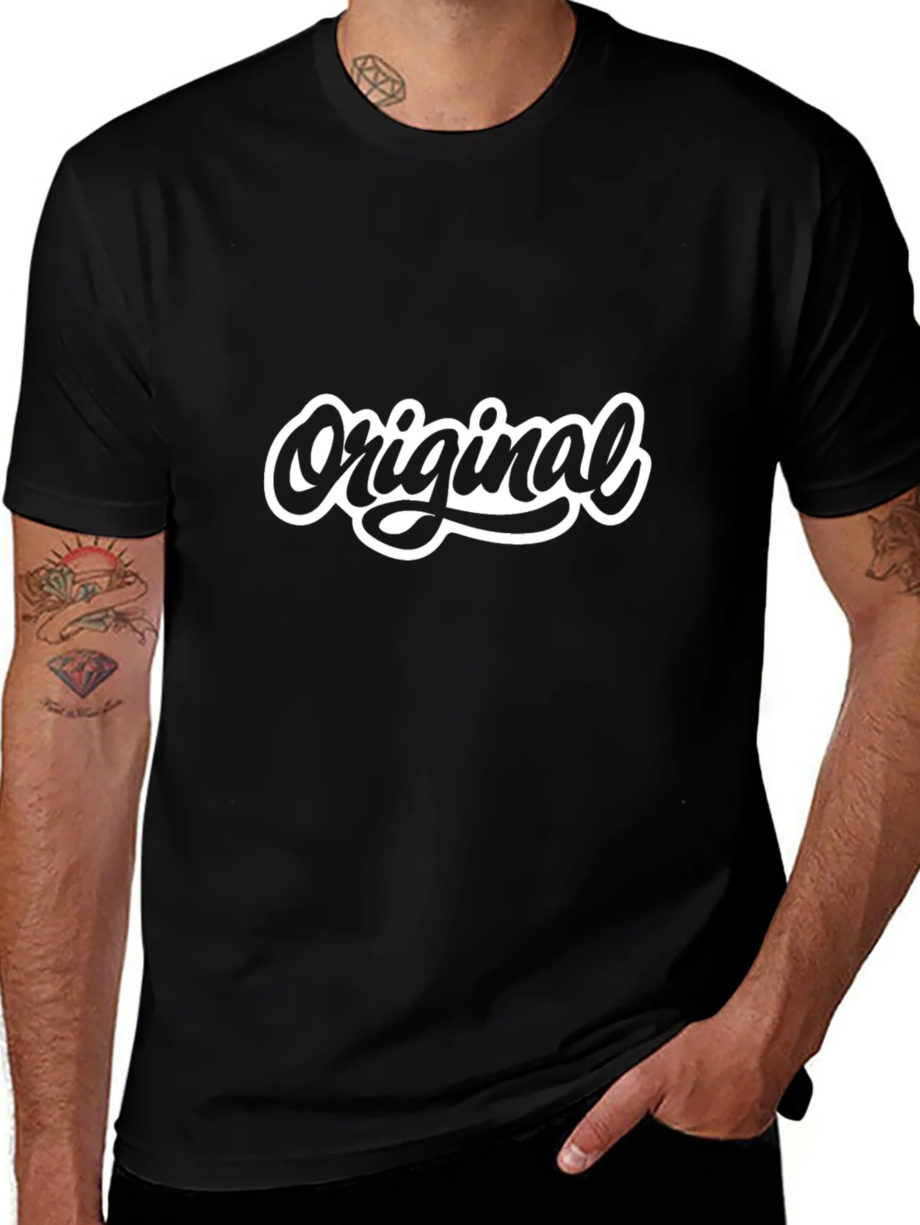 Original Graphic Black T-Shirt