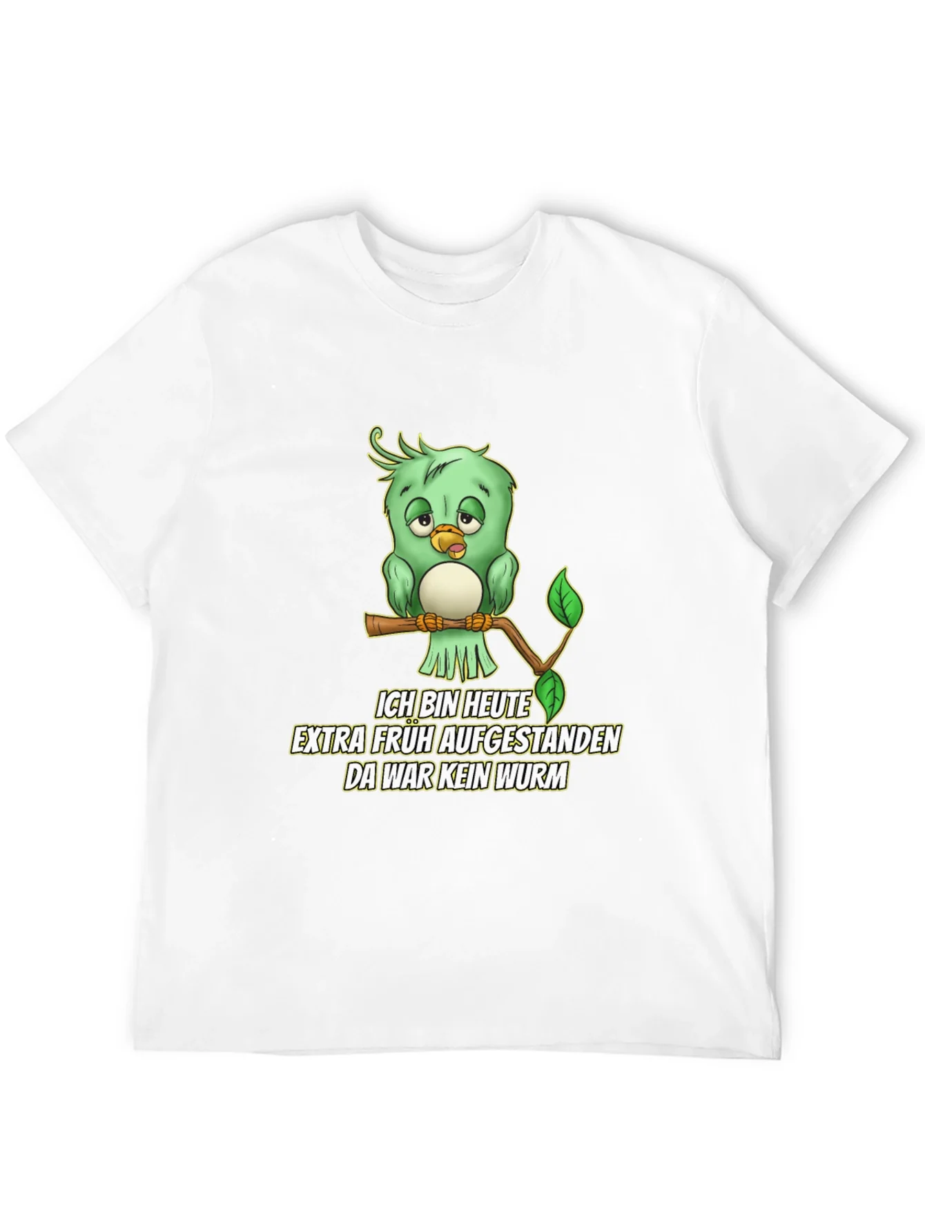 Funny German Early Bird T-Shirt - No Worm!
