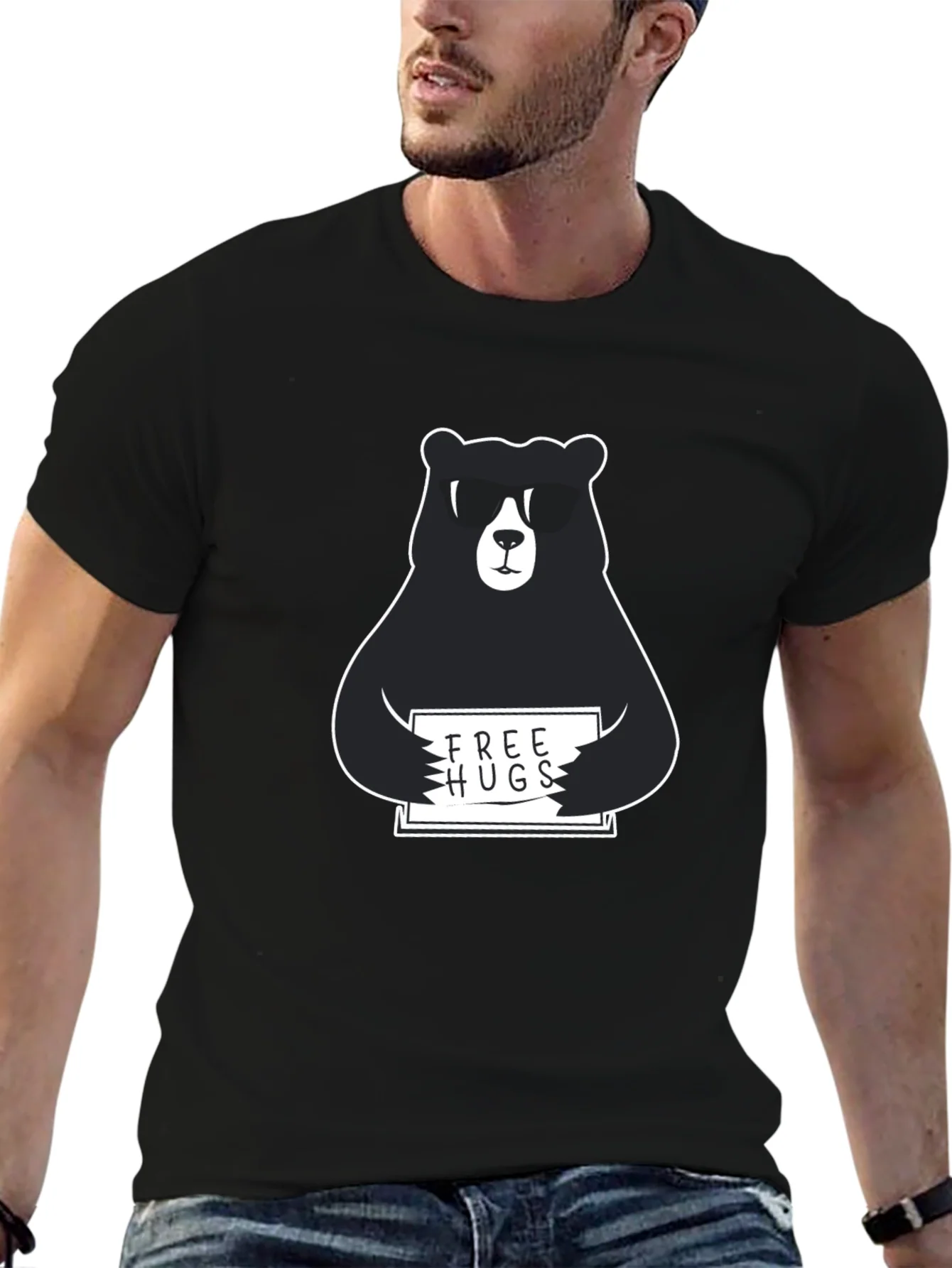 Free Hugs Bear T-Shirt