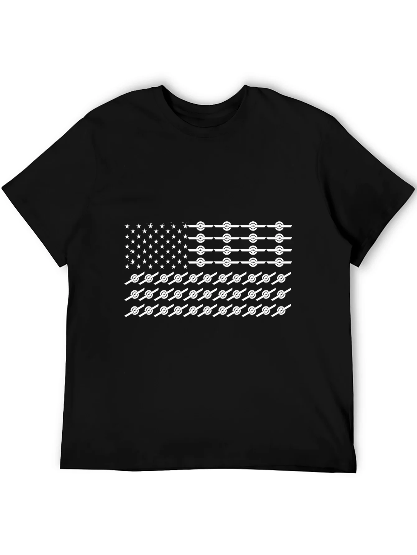 American Flag T-Shirt Novelty Design