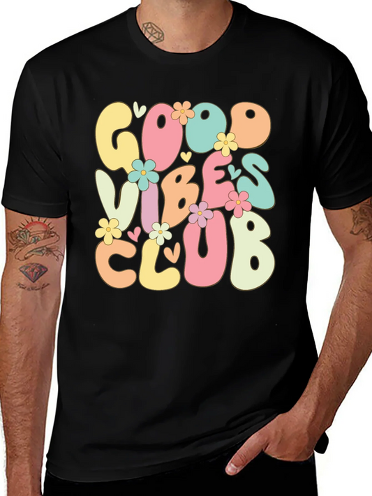 Good Vibes Club Graphic T-Shirt