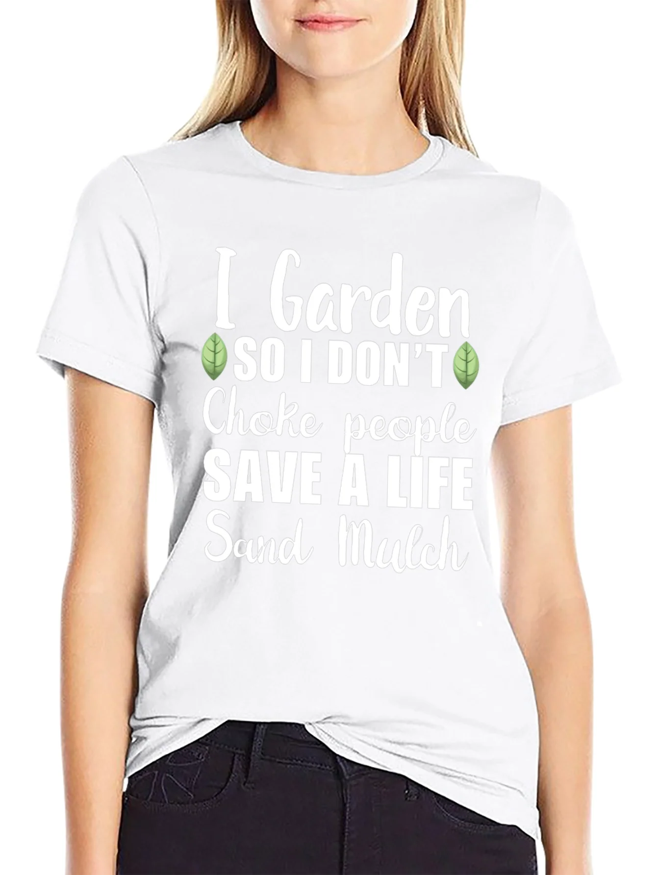 I Garden So I Dont Choke People Graphic Tee