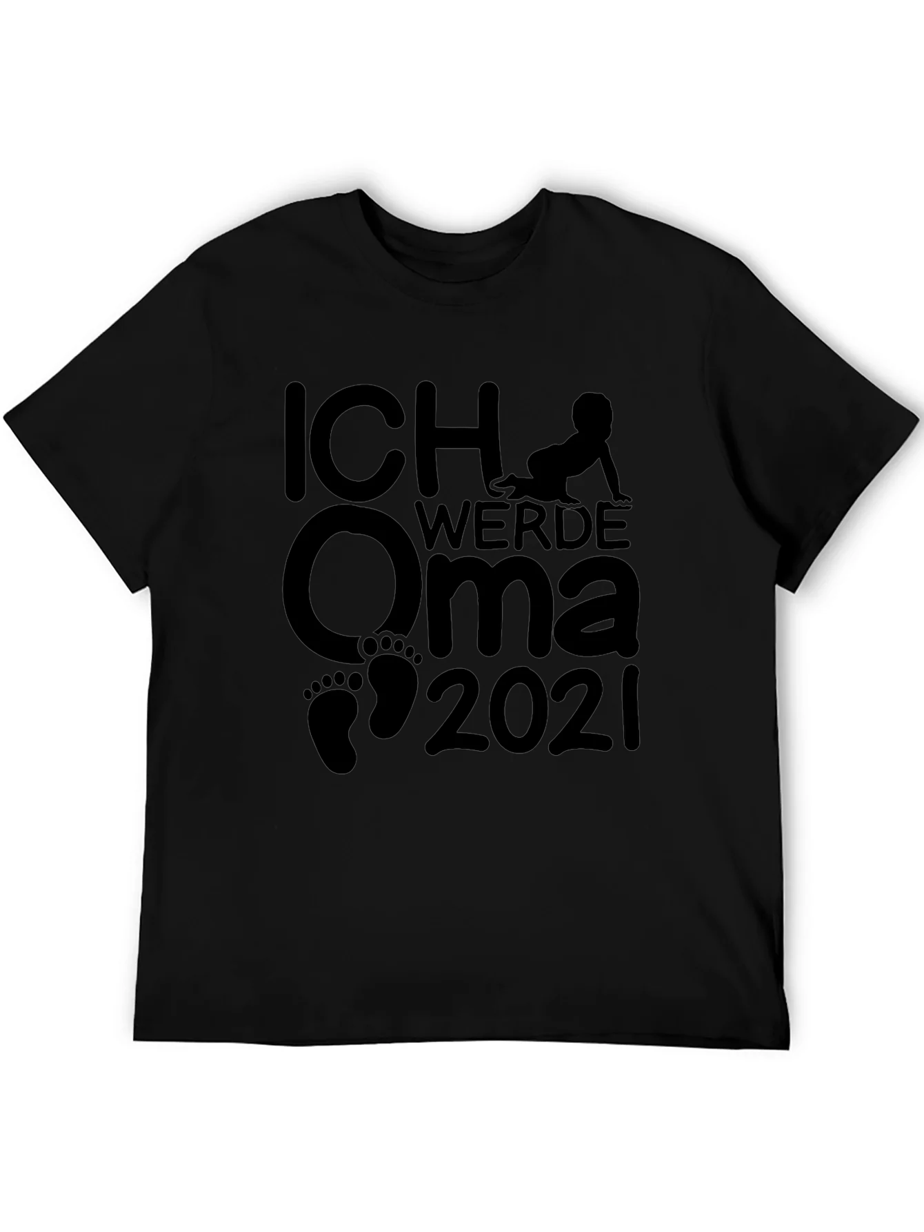 Ich Werde Oma 2021 T-Shirt - Expecting Grandma Tee