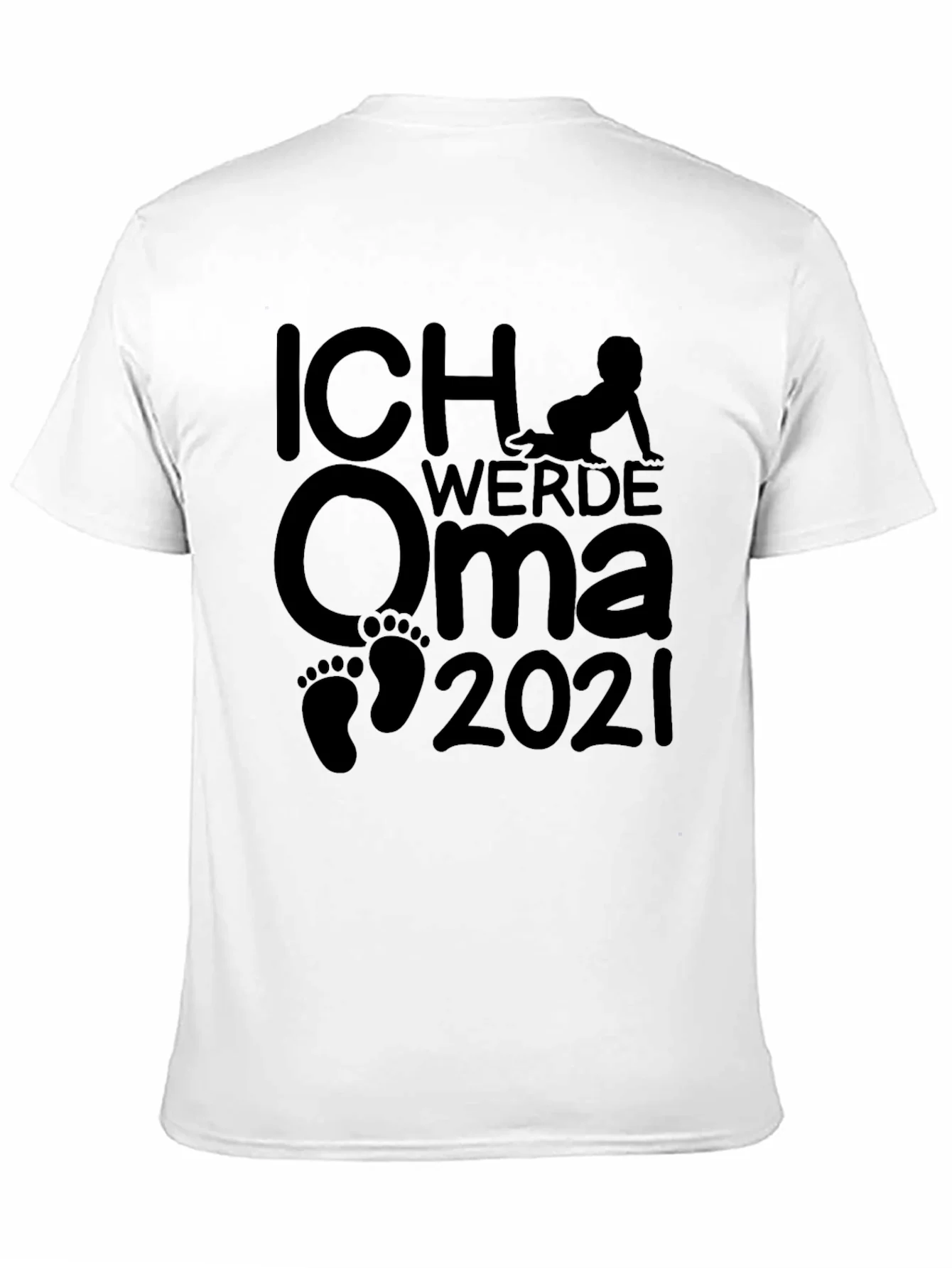 Ich Werde Oma 2021 T-Shirt - Expecting Grandma Tee