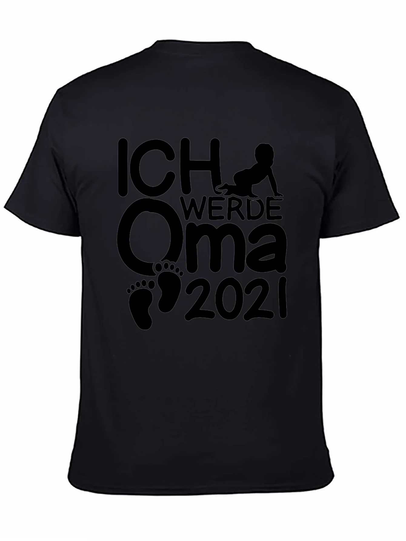 Ich Werde Oma 2021 T-Shirt - Expecting Grandma Tee