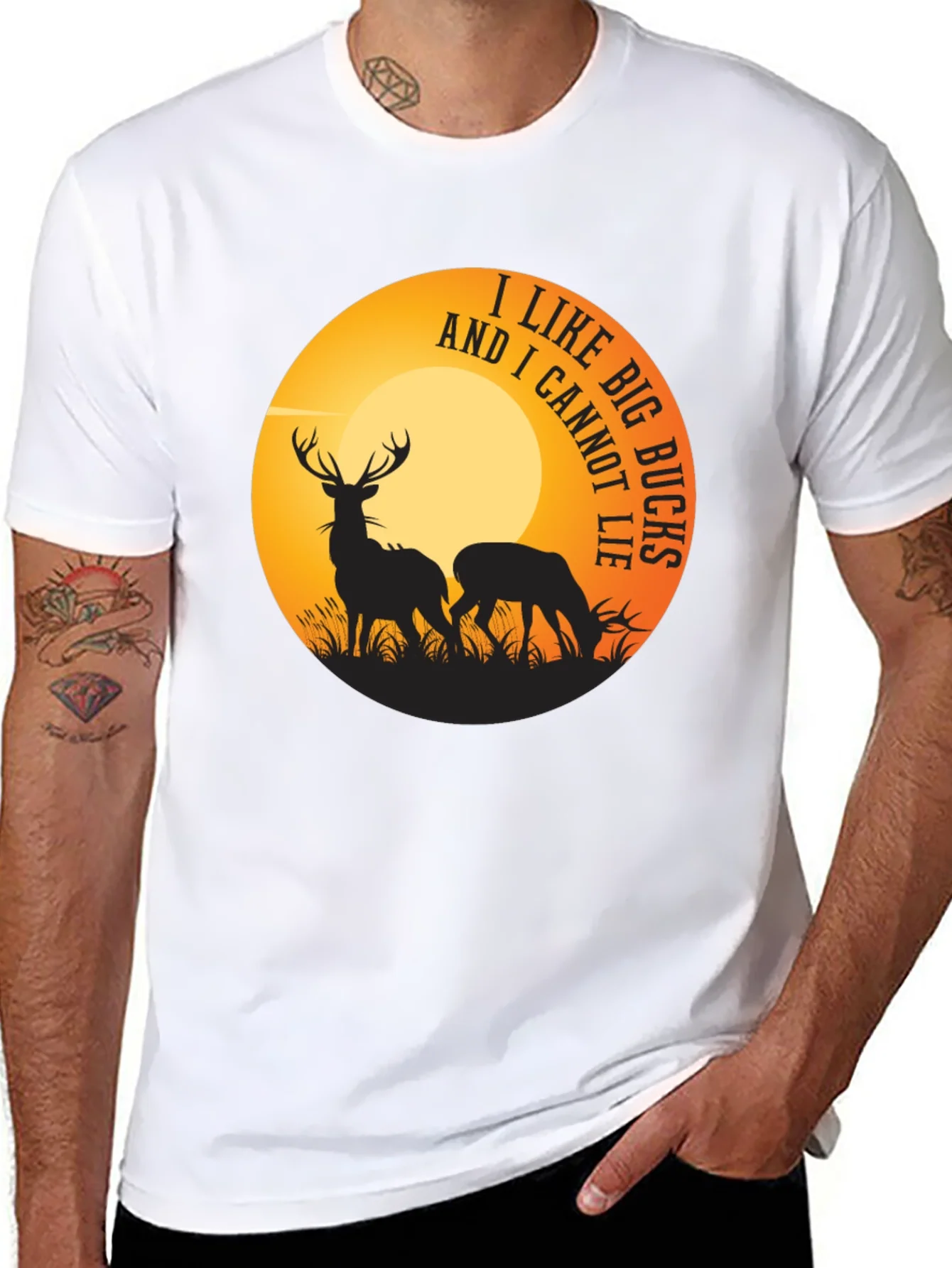 I Like Big Bucks Graphic Tee