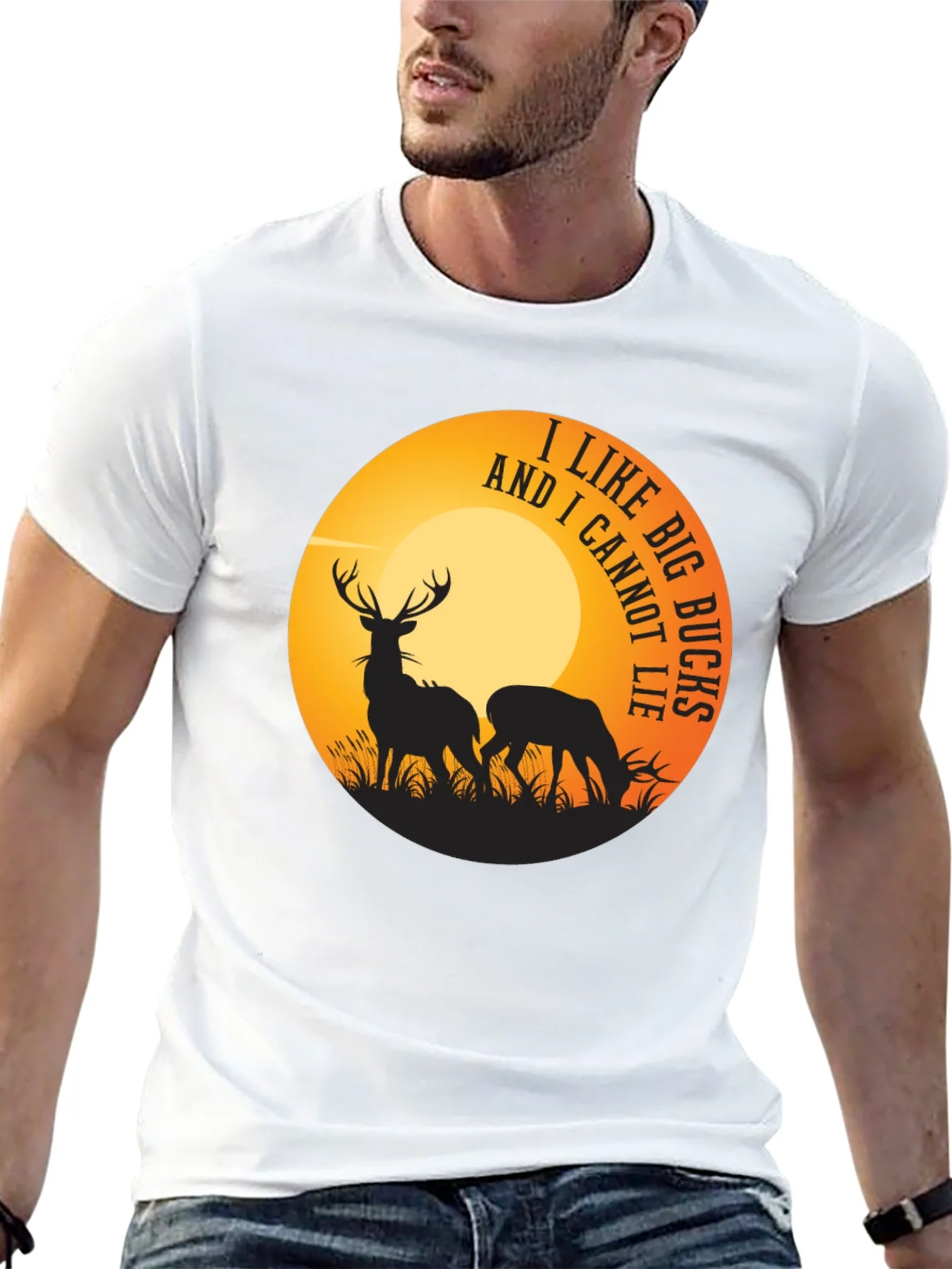 I Like Big Bucks Graphic Tee
